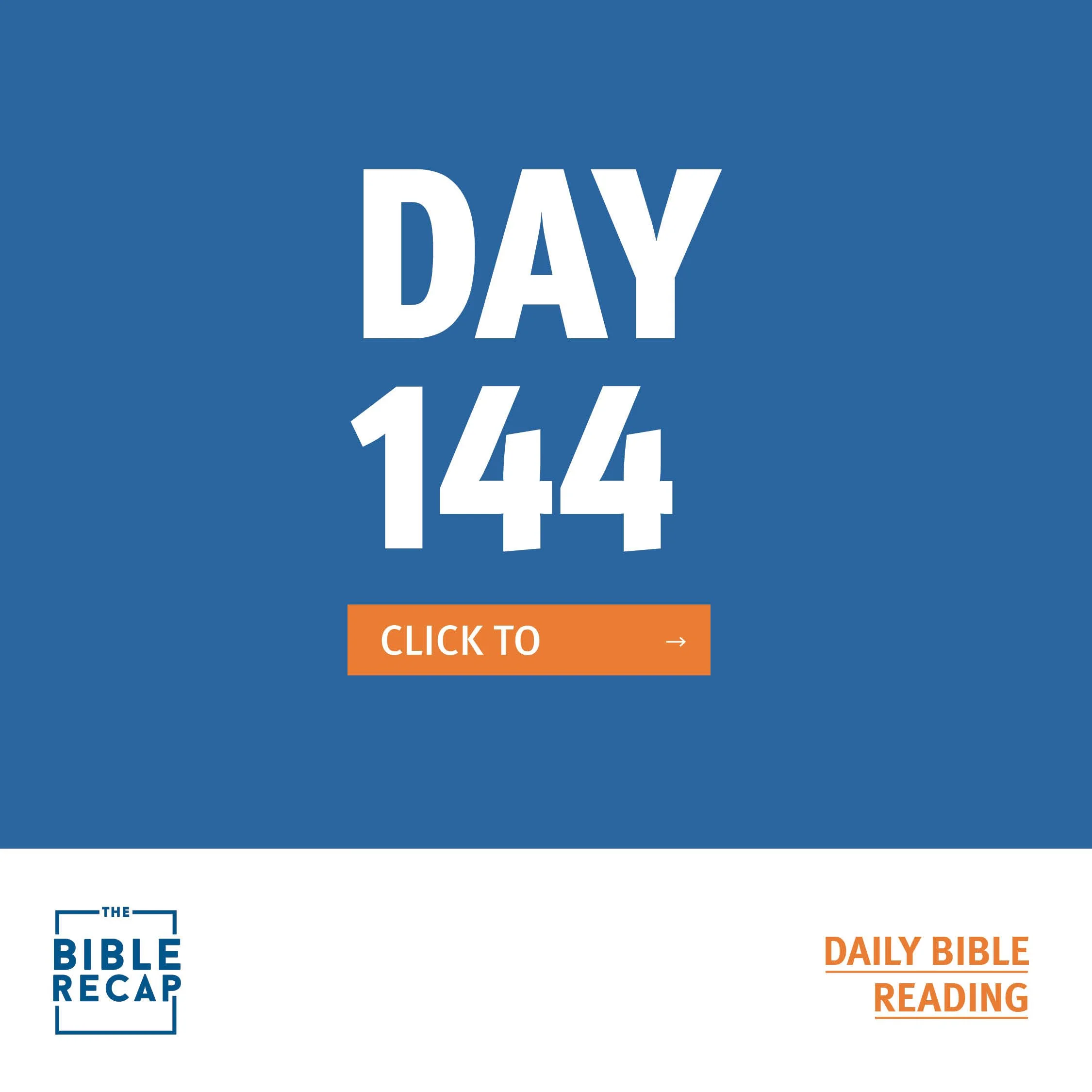 DAY ONE HUNDRED-FORTY FOUR