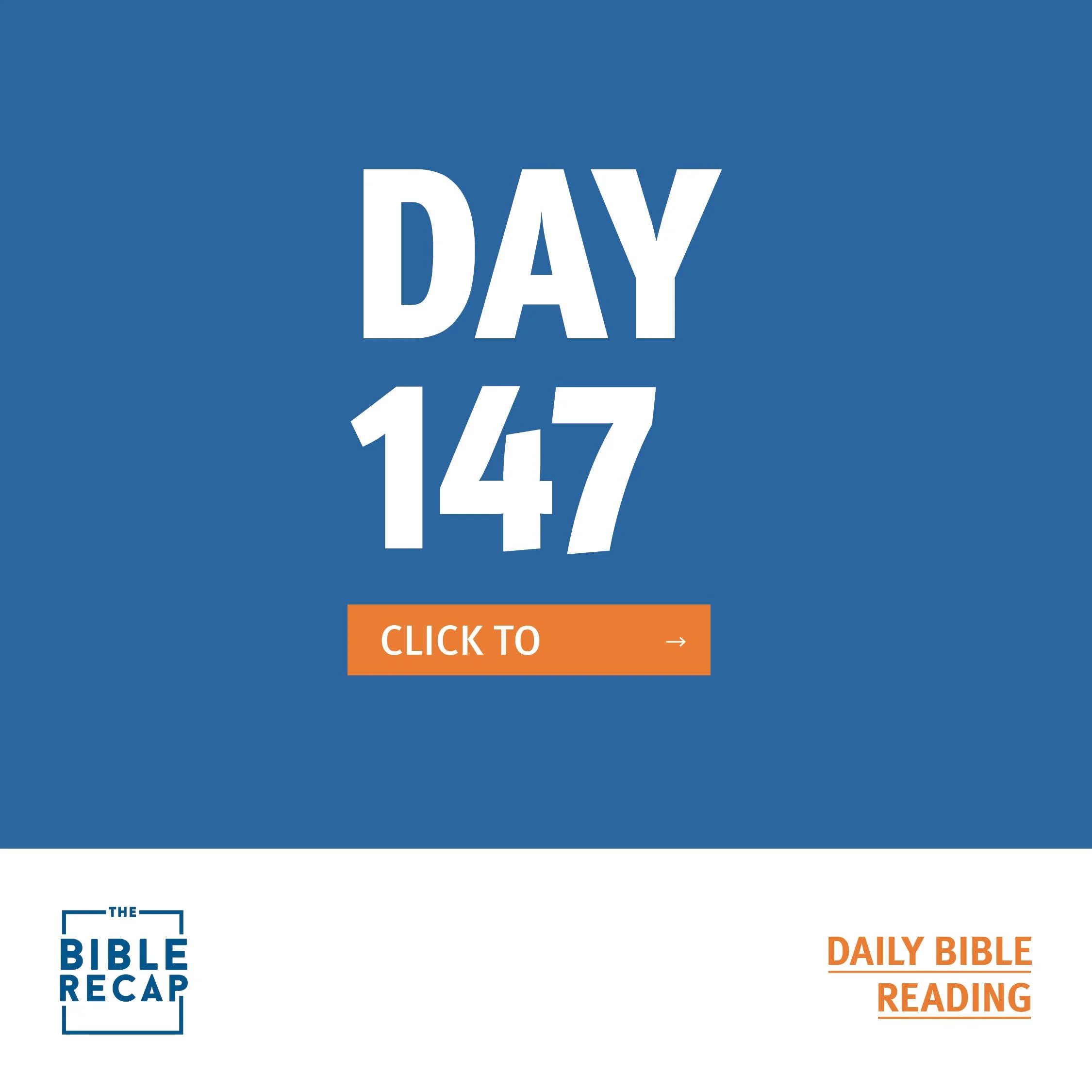DAY ONE HUNDRED-FORTY SEVEN