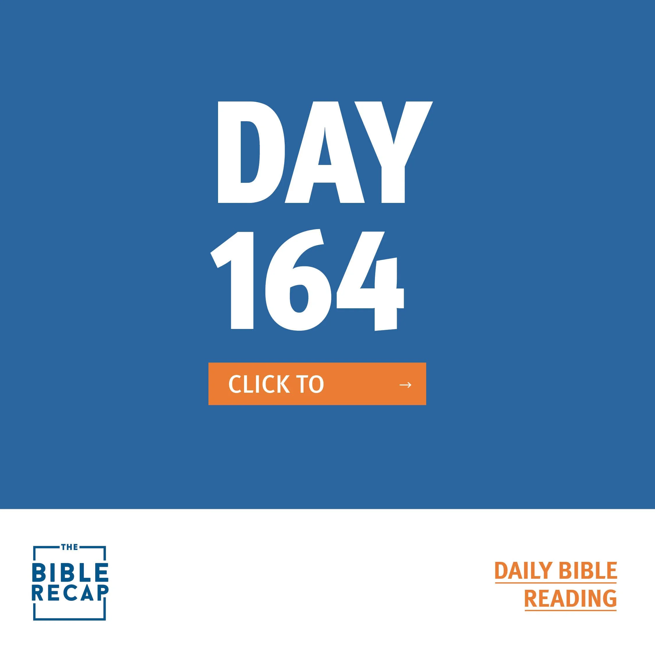 DAY ONE HUNDRED-SIXTY FOUR