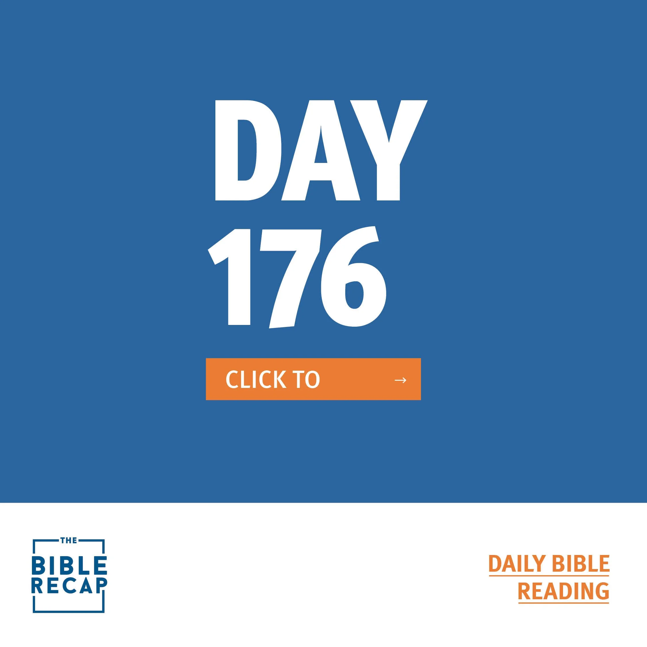 DAY ONE HUNDRED-SEVENTY SIX