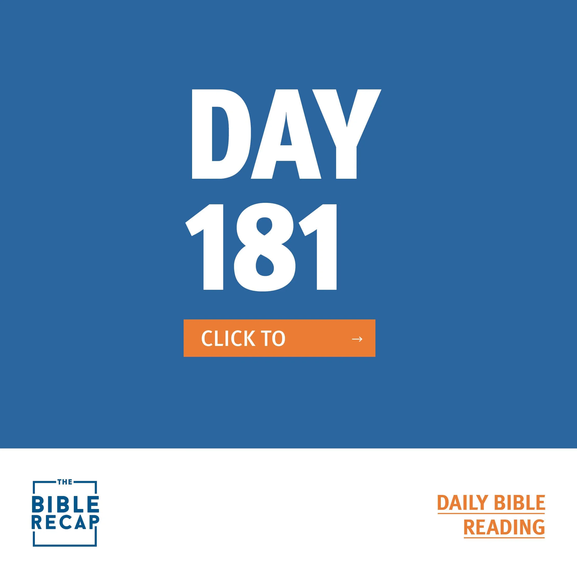 DAY ONE HUNDRED-EIGHTY ONE