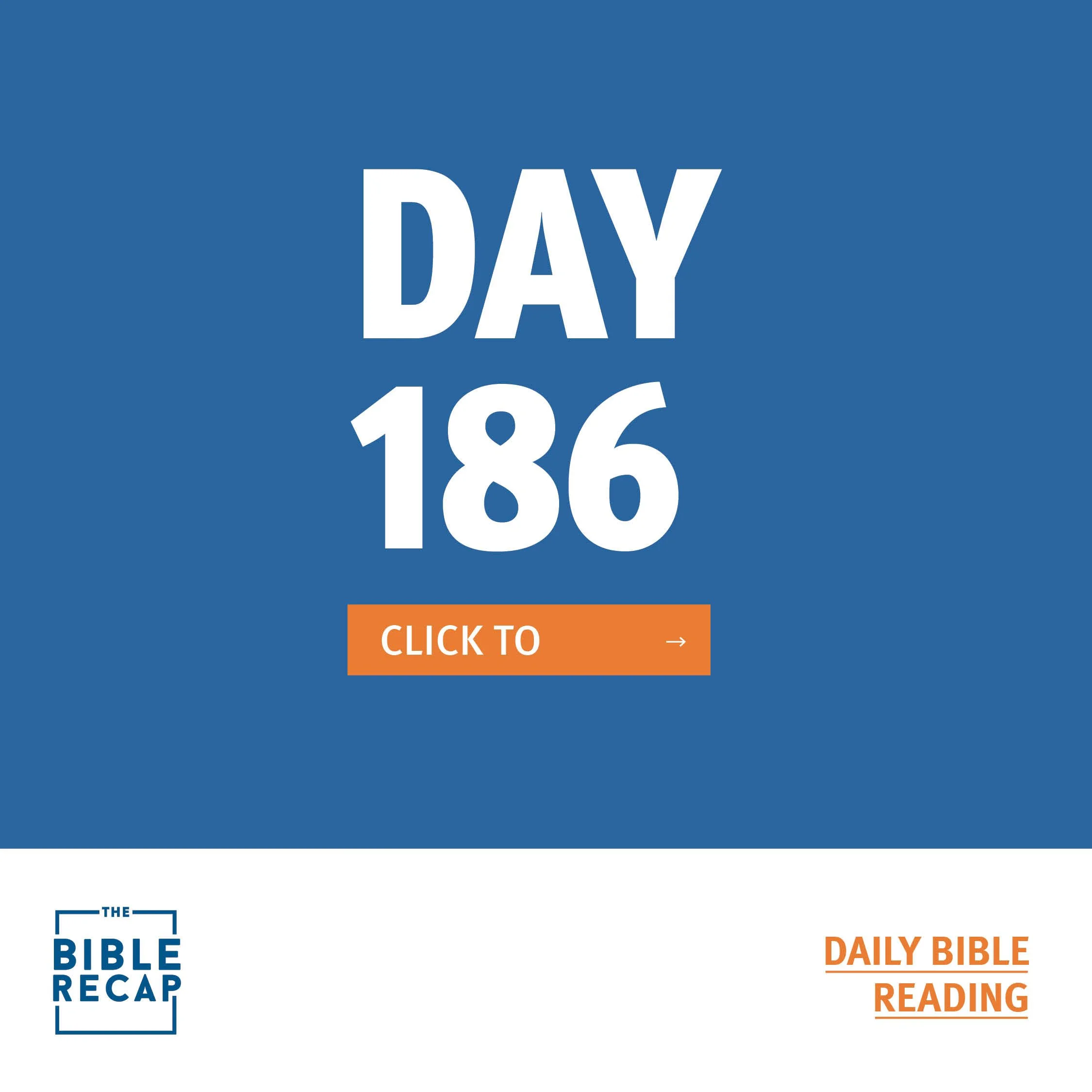 DAY ONE HUNDRED-EIGHTY SIX