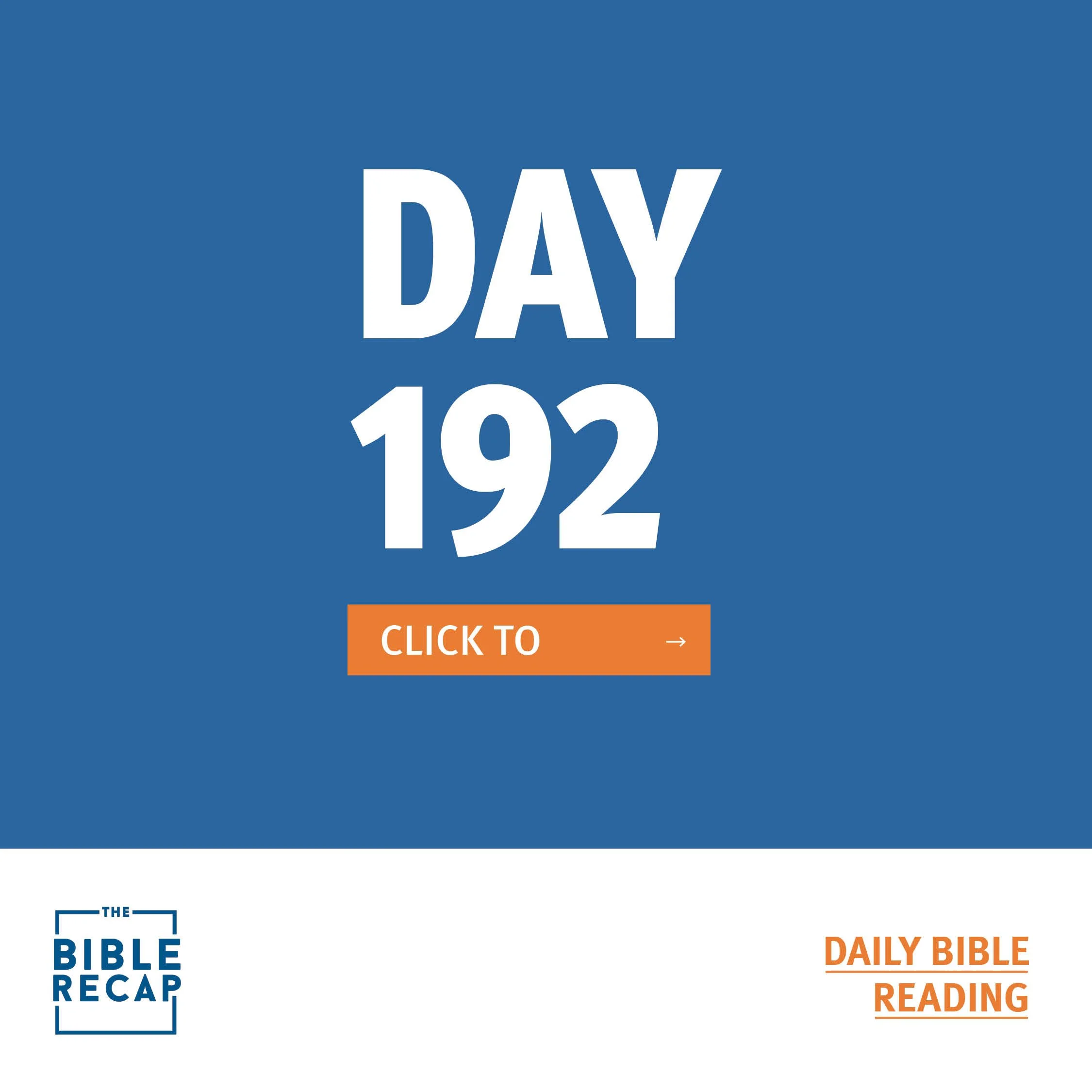 DAY ONE HUNDRED-NINETY TWO