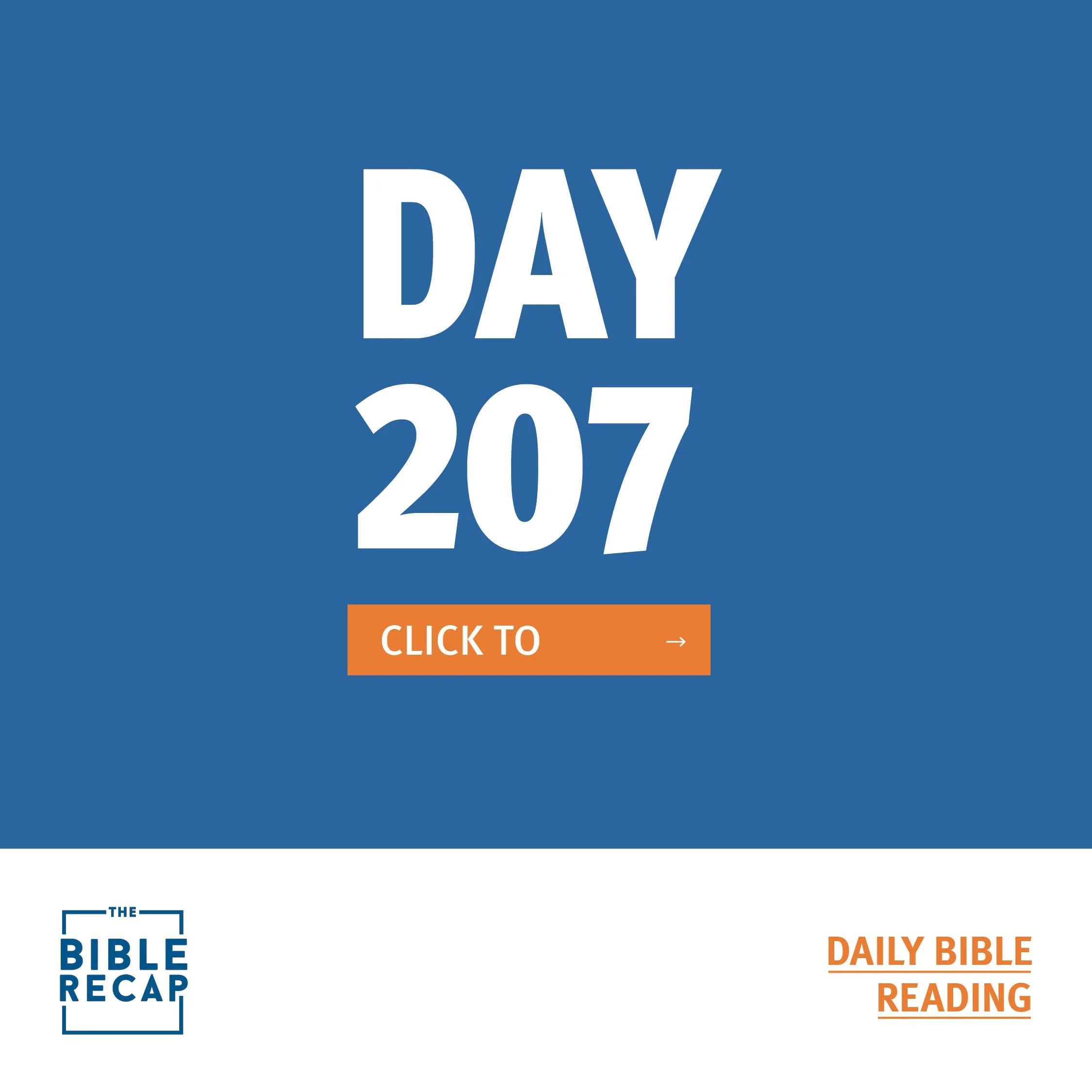 DAY TWO HUNDRED-SEVEN