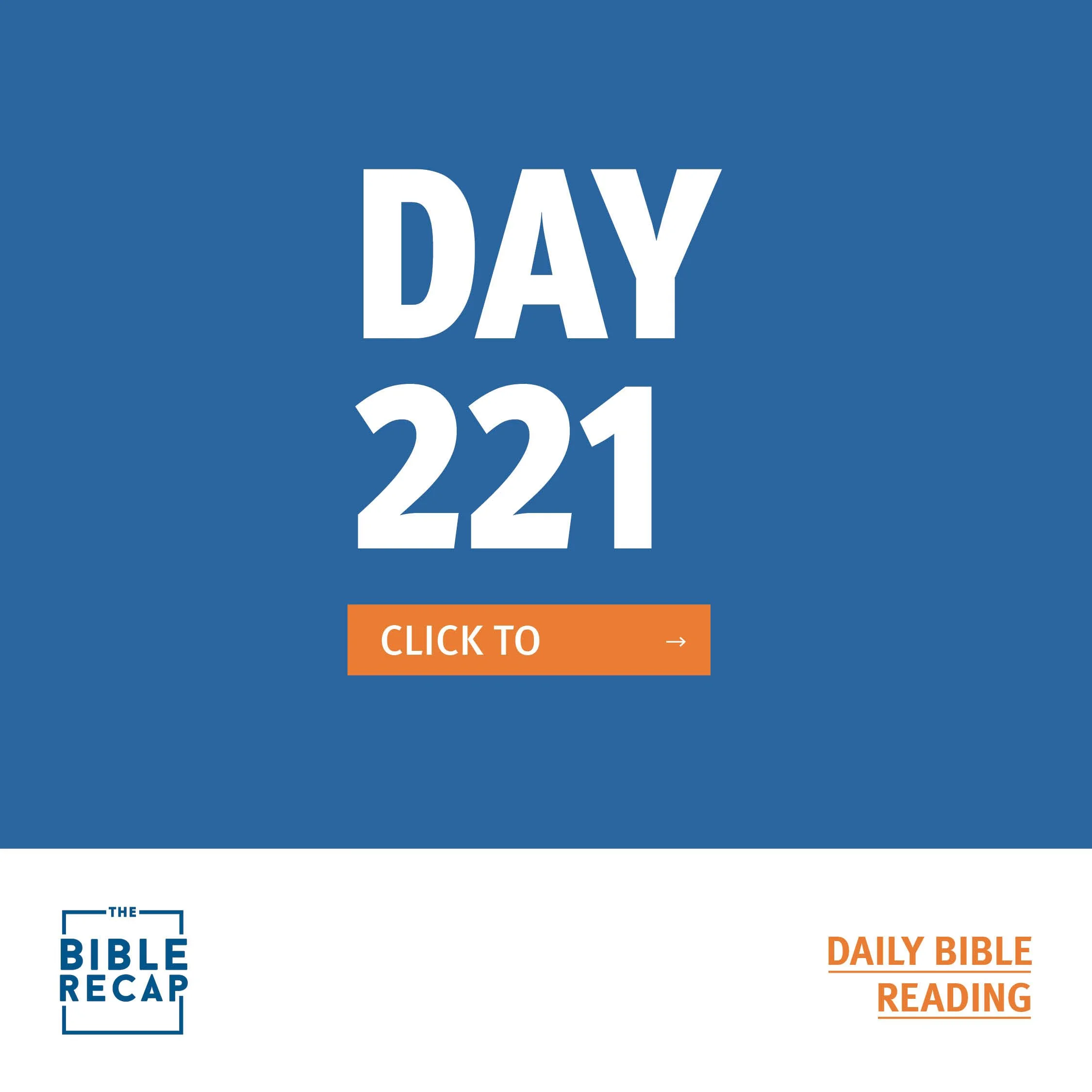 DAY TWO HUNDRED-TWENTY ONE