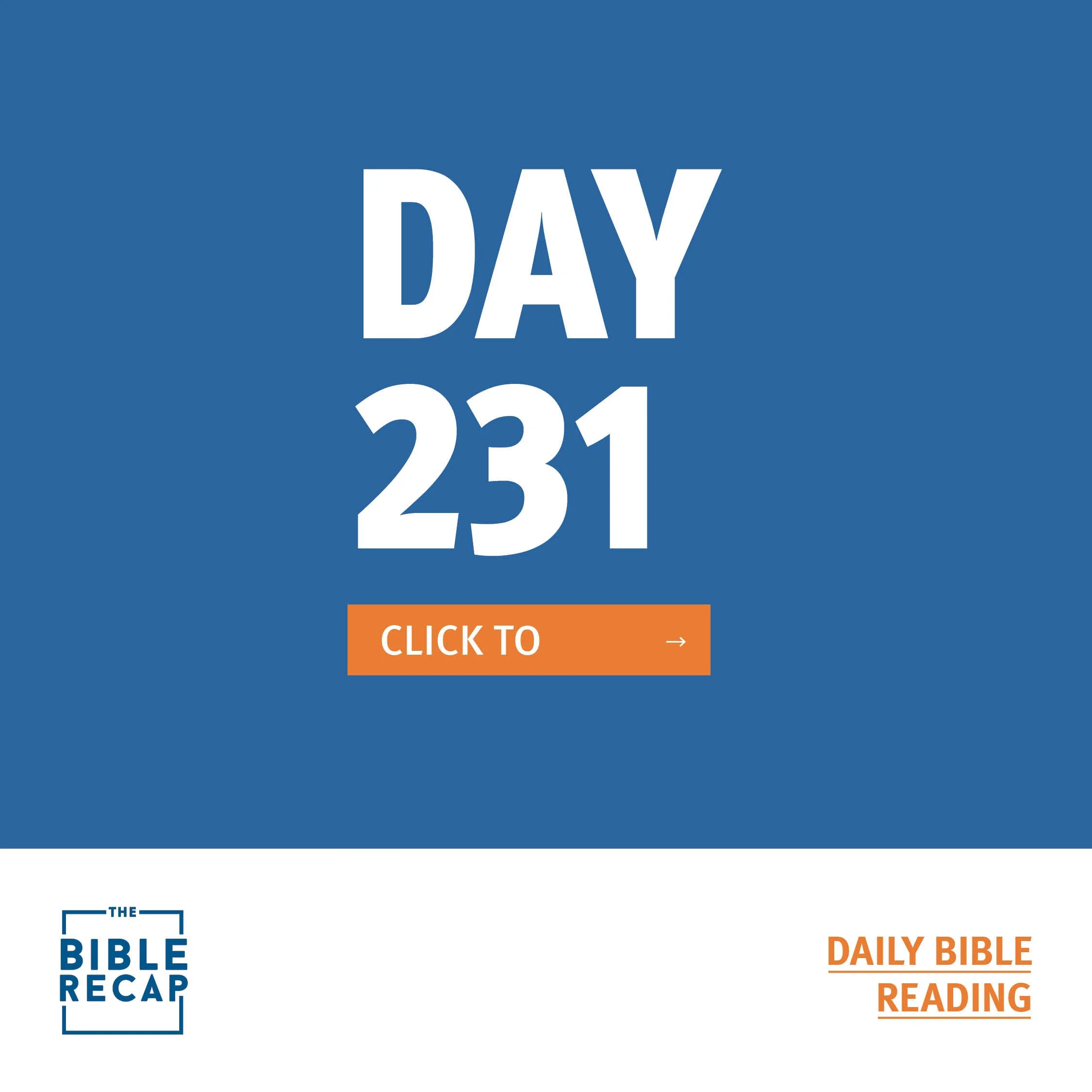 DAY TWO HUNDRED-THIRTY ONE