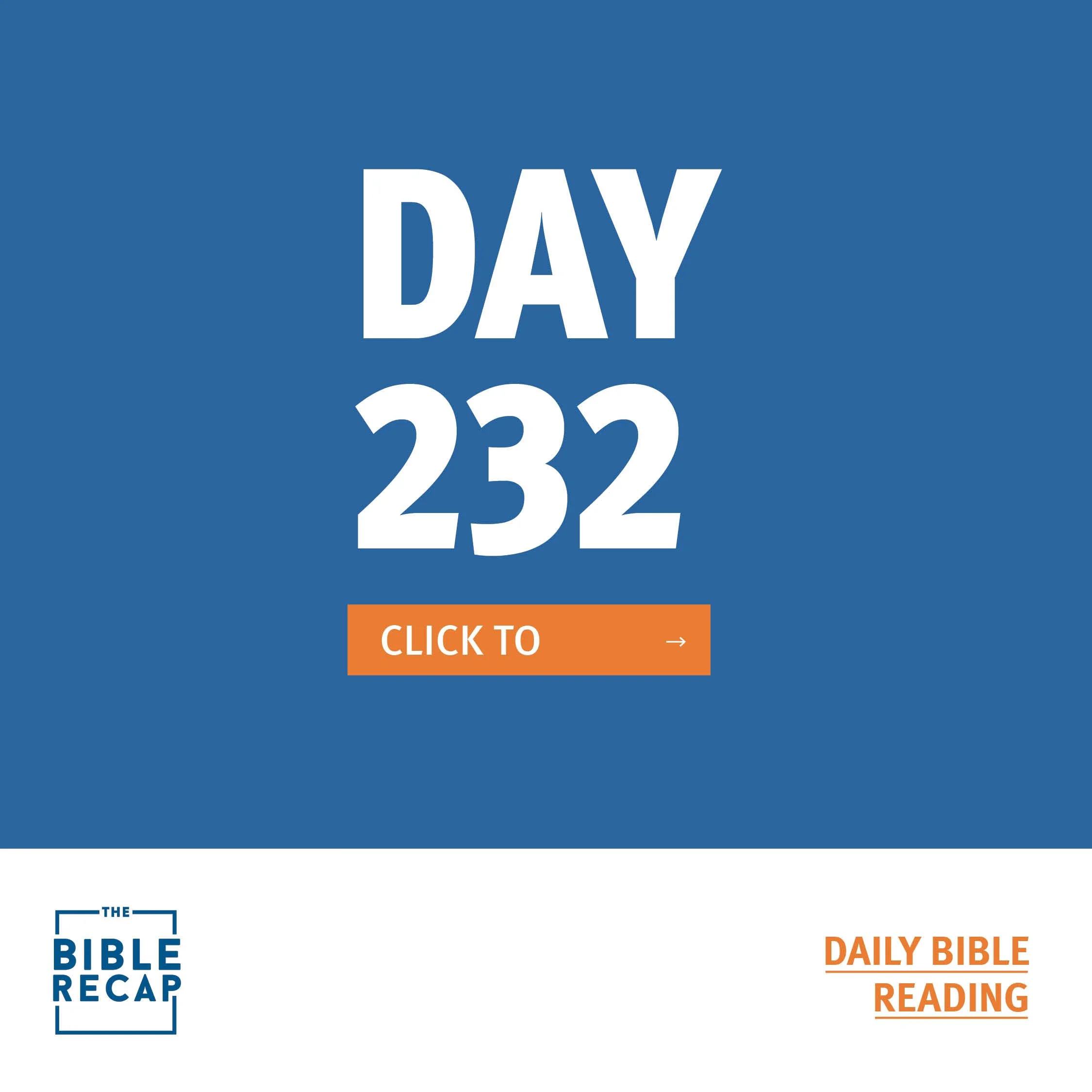 DAY TWO HUNDRED-THIRTY TWO