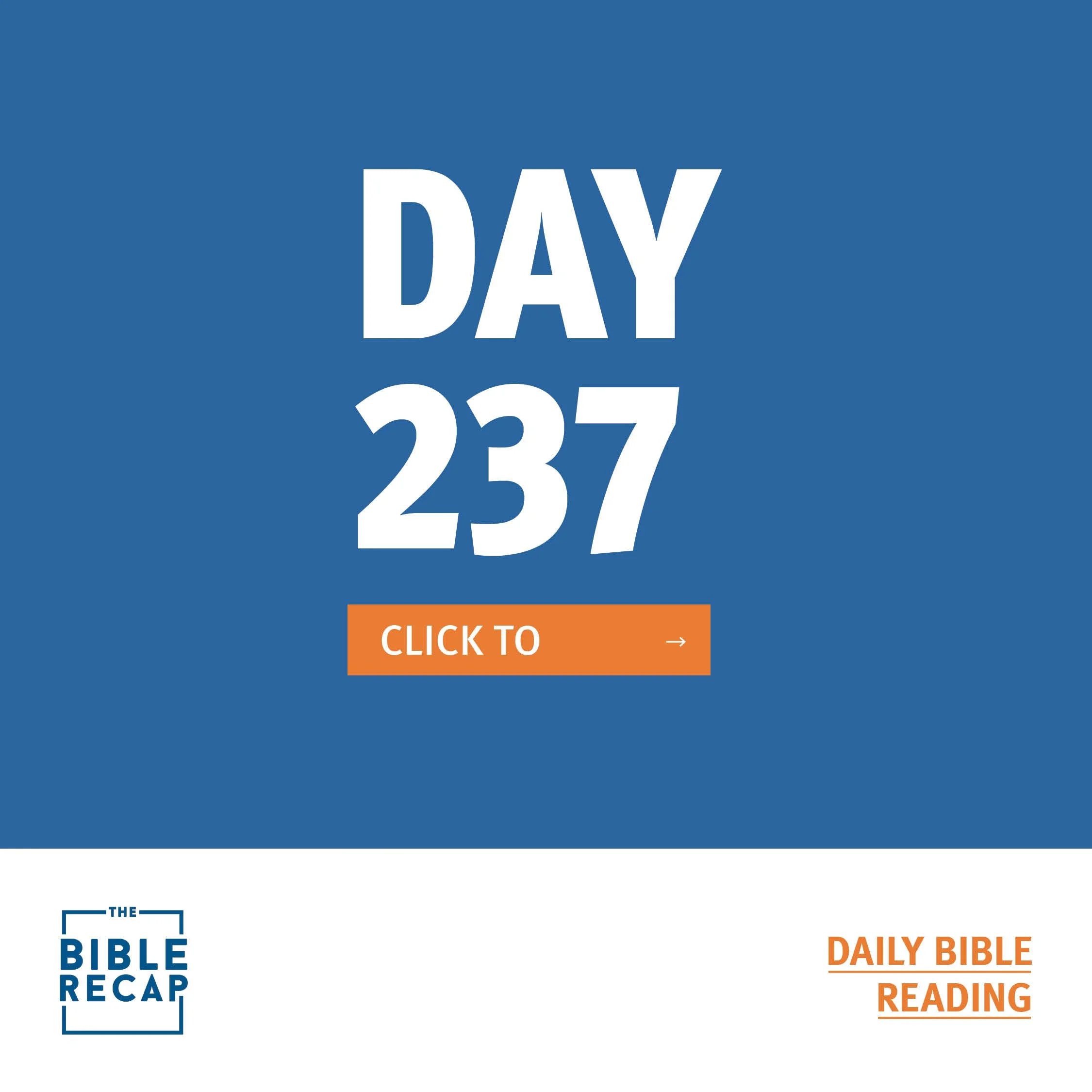 DAY TWO HUNDRED-THIRTY SEVEN