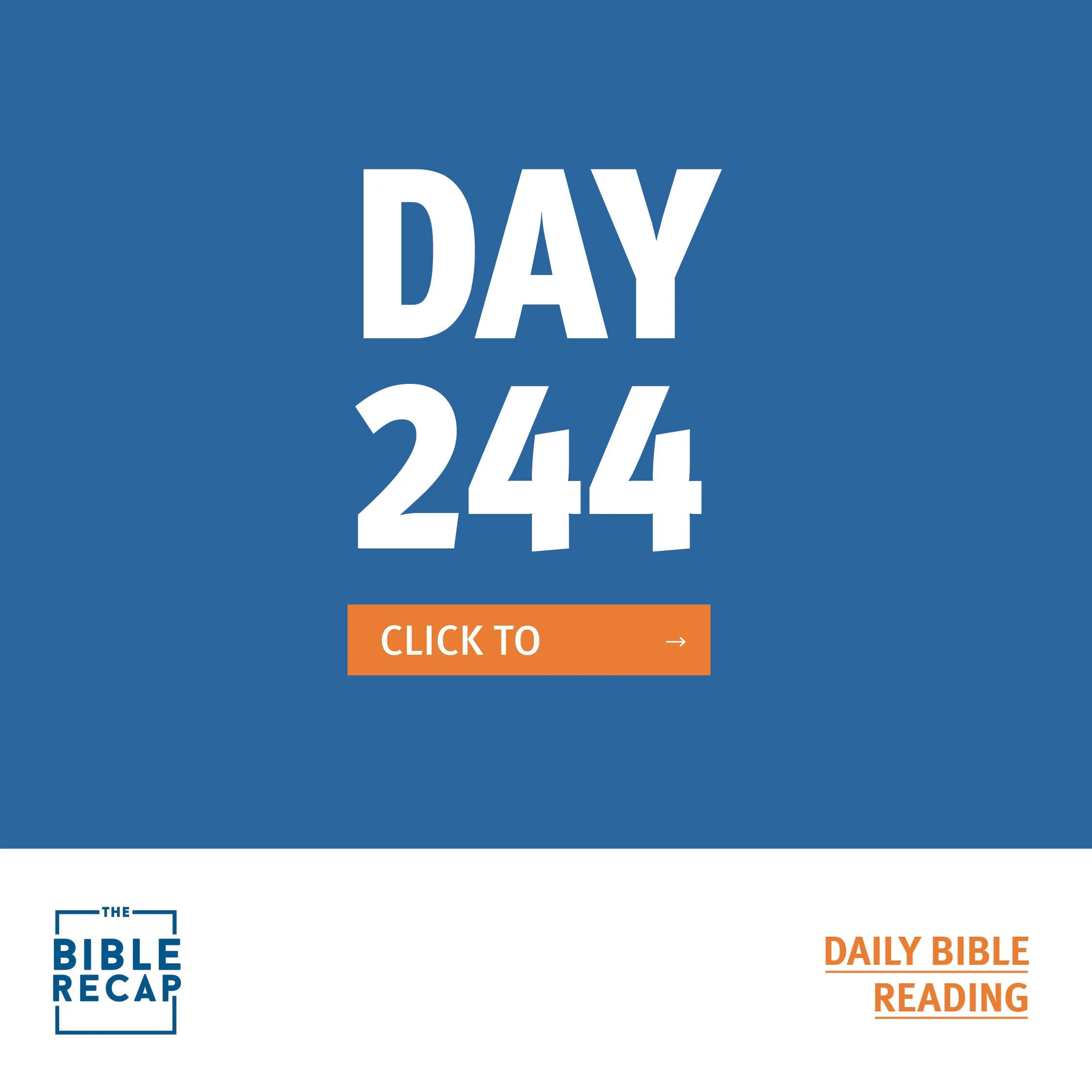 DAY TWO HUNDRED-FORTY FOUR