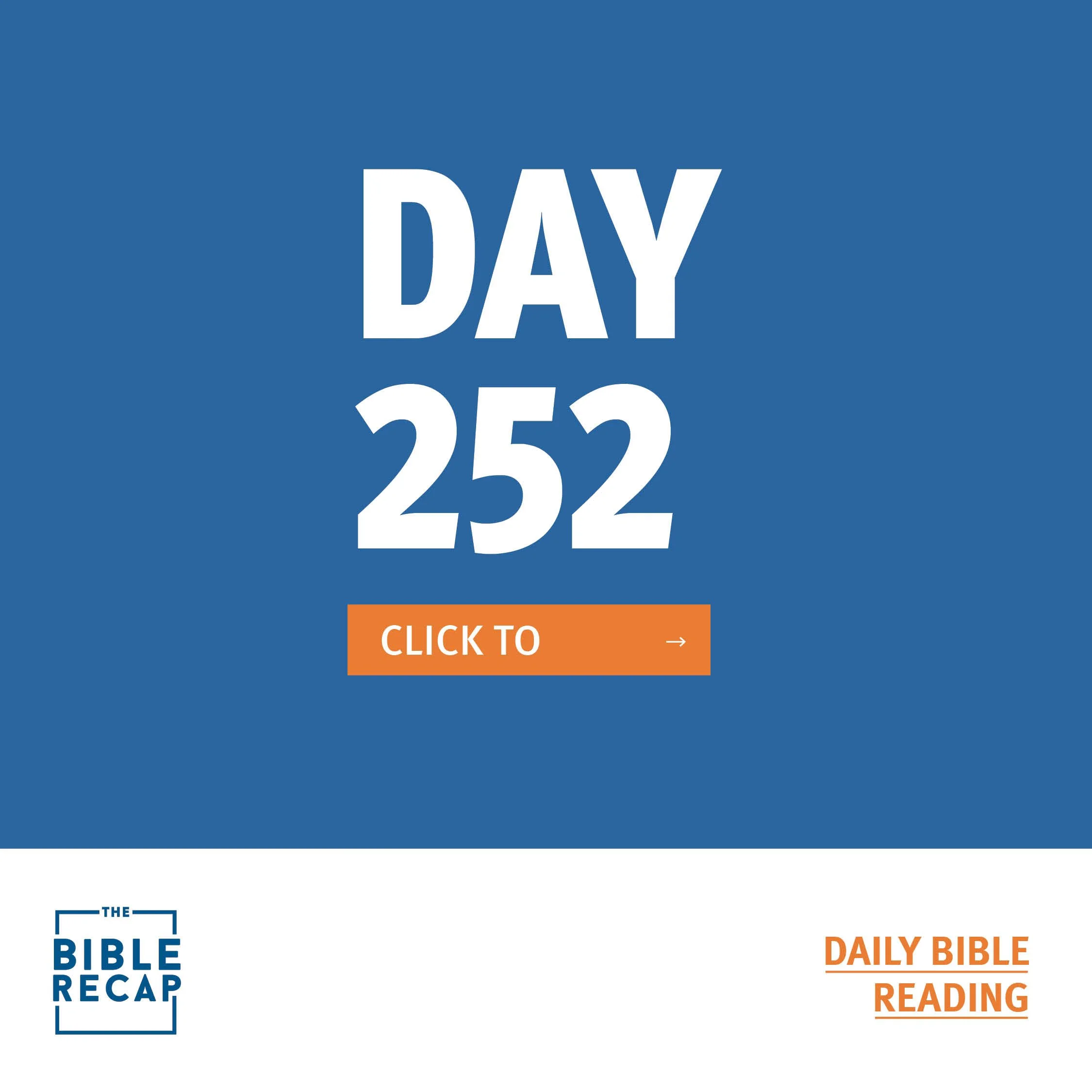 DAY TWO HUNDRED-FIFTY TWO