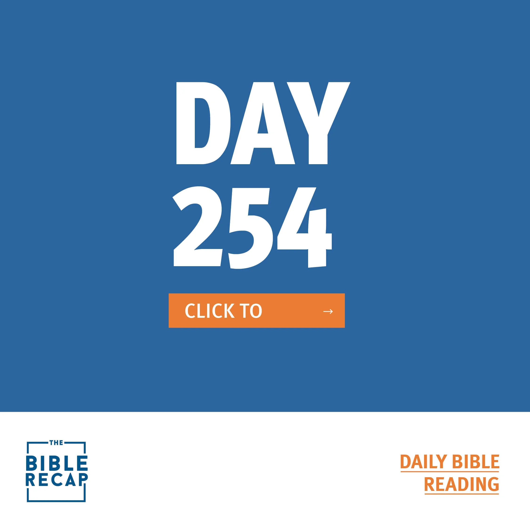 DAY TWO HUNDRED-FIFTY FOUR