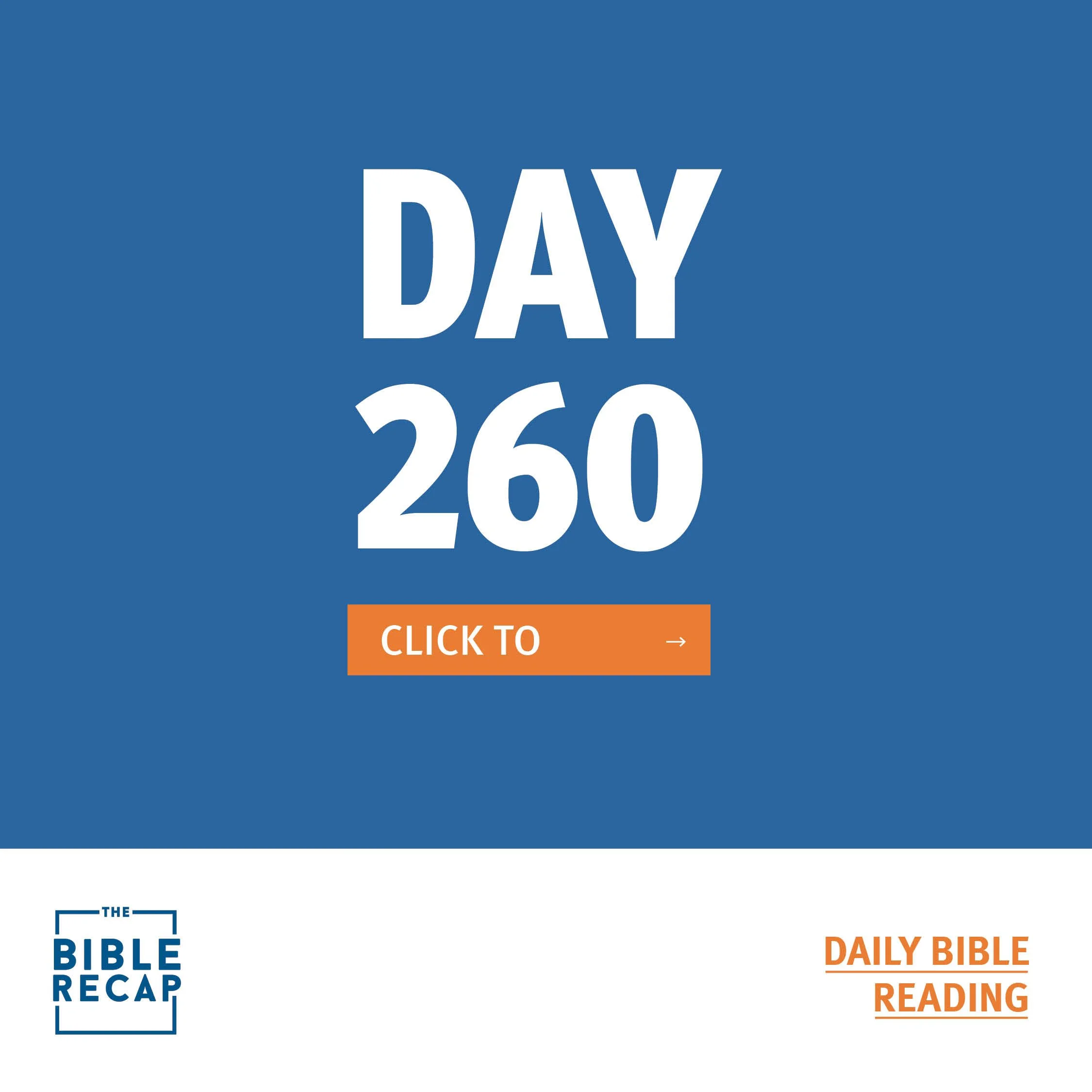 DAY TWO HUNDRED-SIXTY