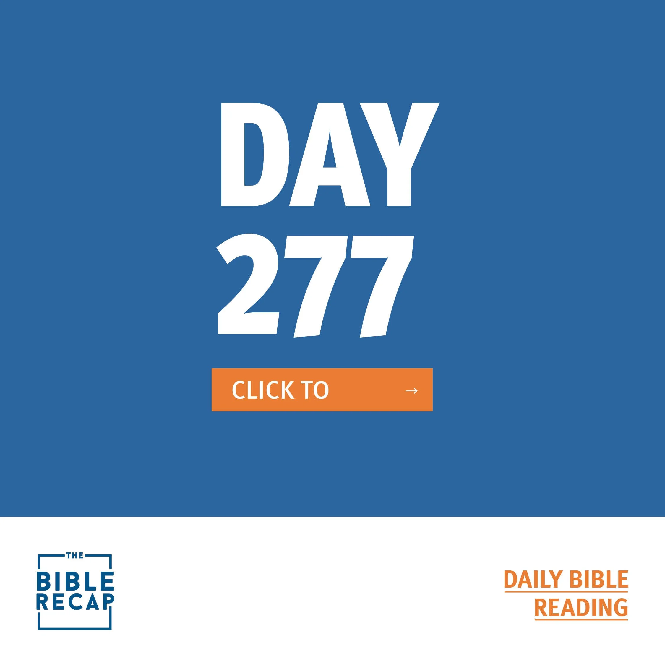 DAY TWO HUNDRED-SEVENTY SEVEN