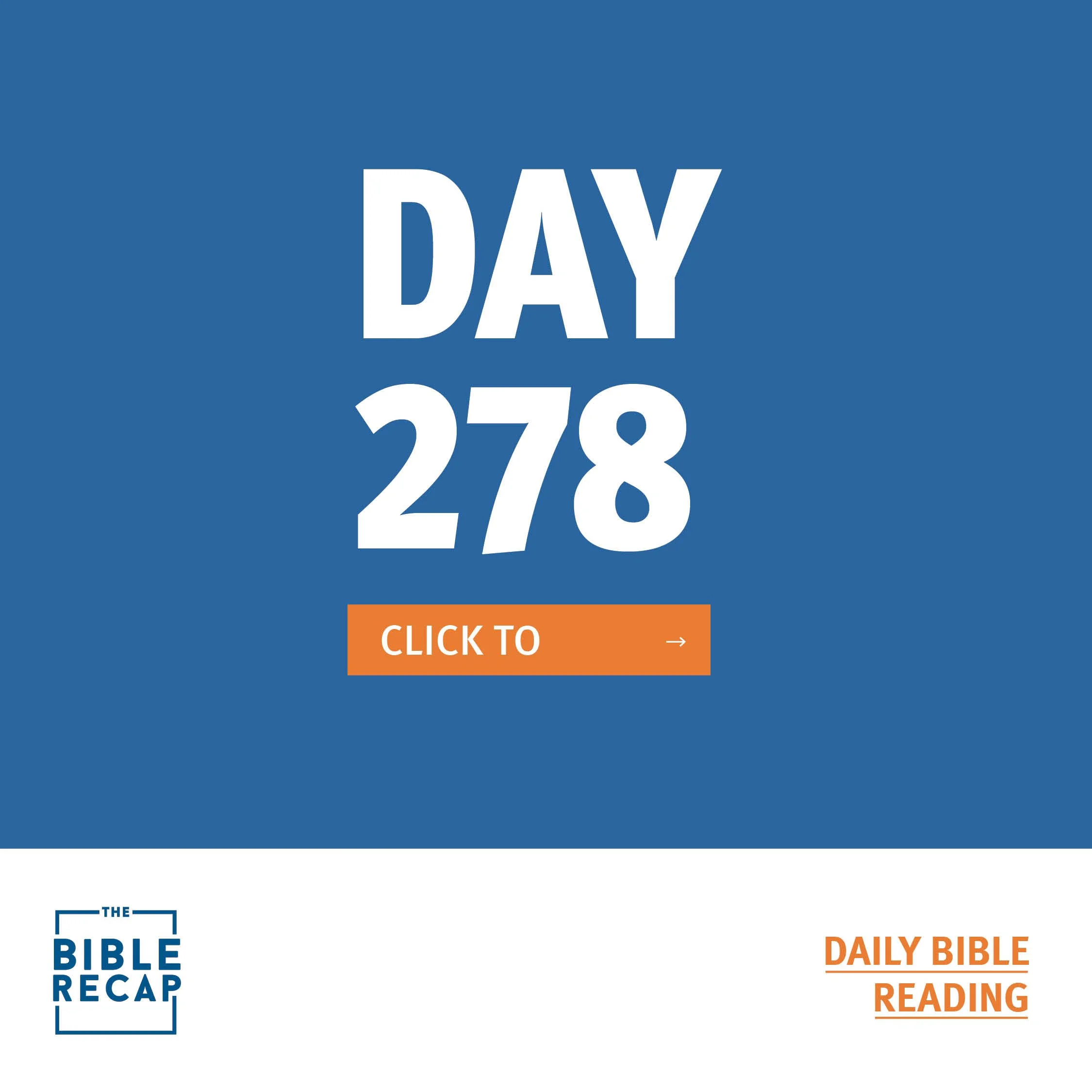 DAY TWO HUNDRED-SEVENTY EIGHT