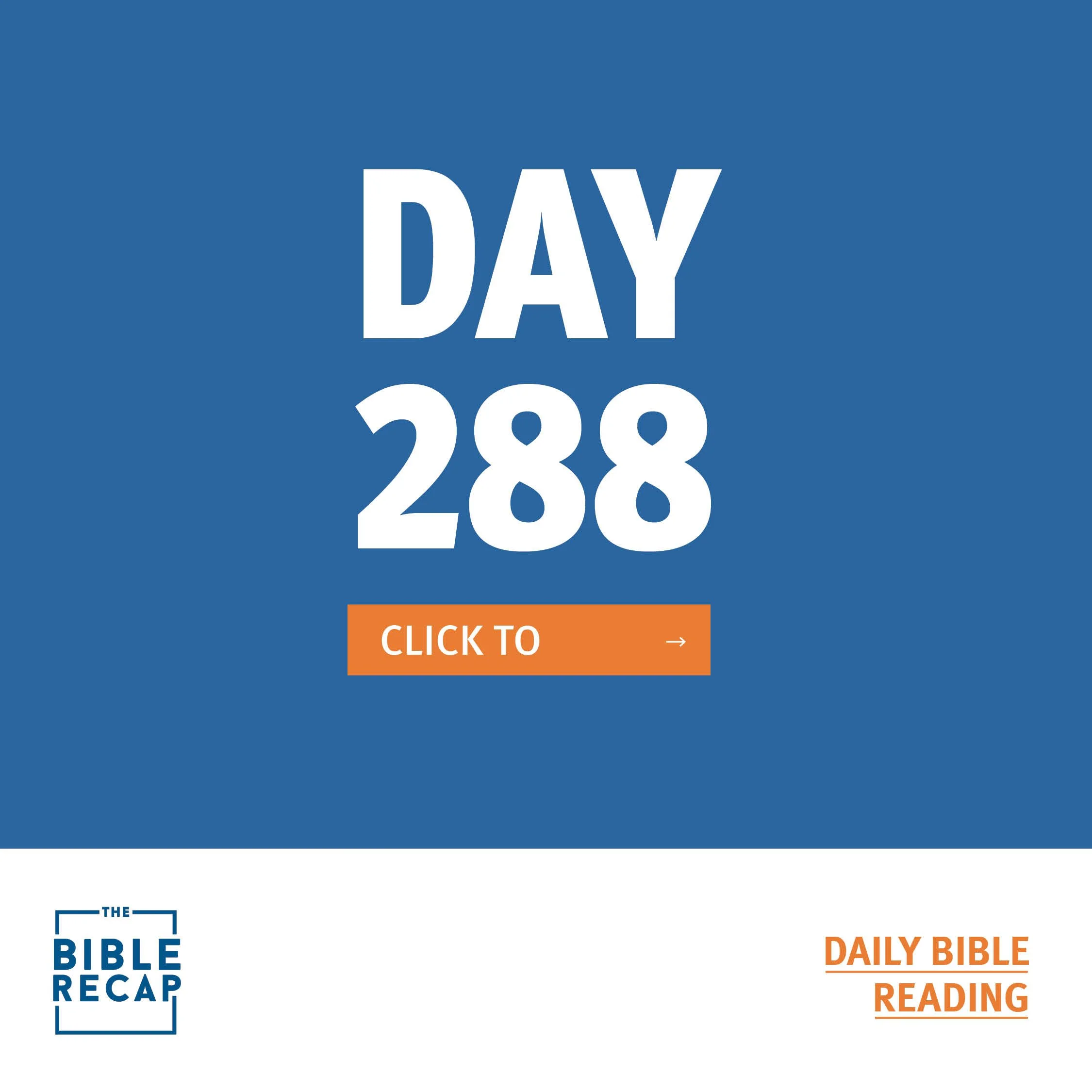 DAY TWO HUNDRED-EIGHTY EIGHT