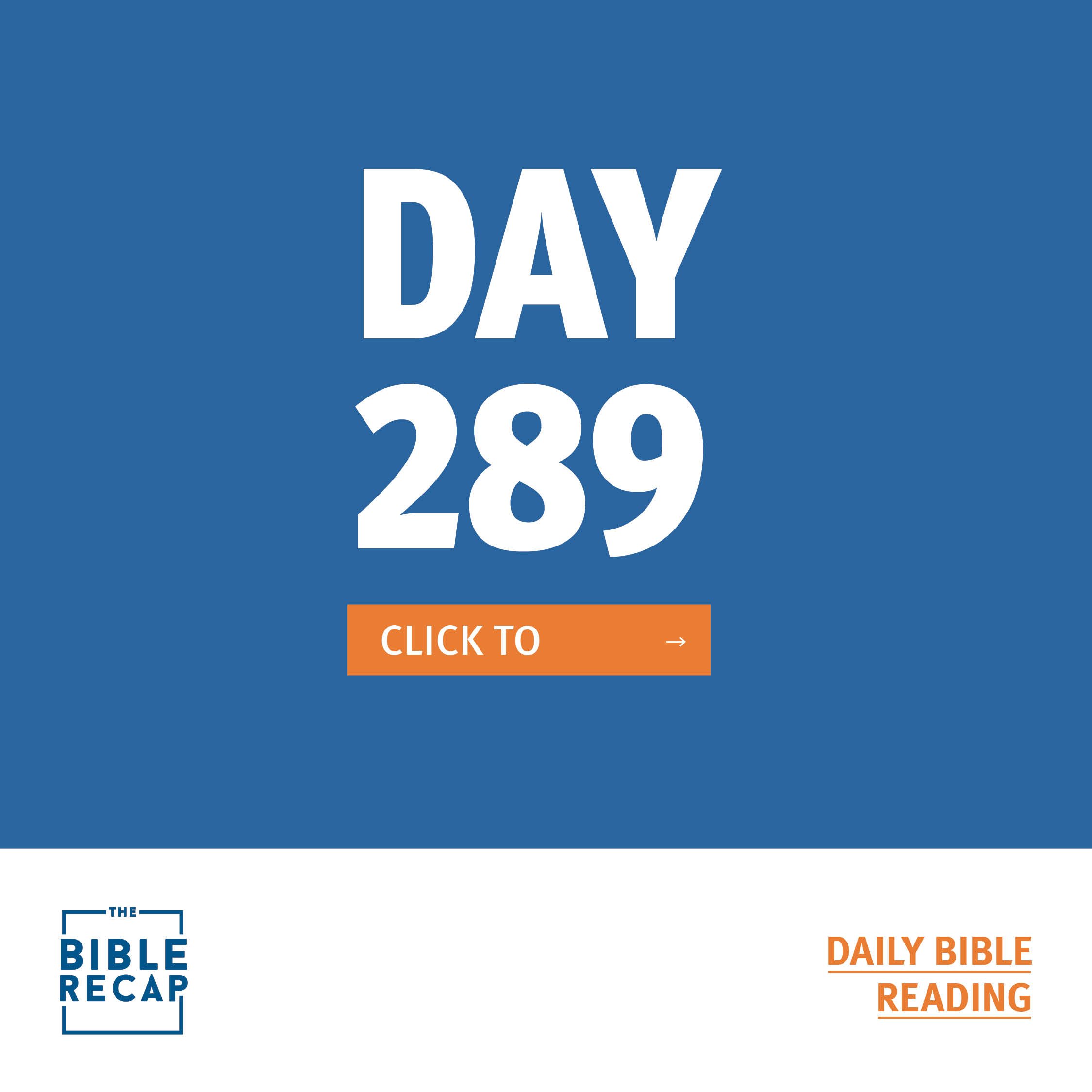 DAY TWO HUNDRED-EIGHTY NINE