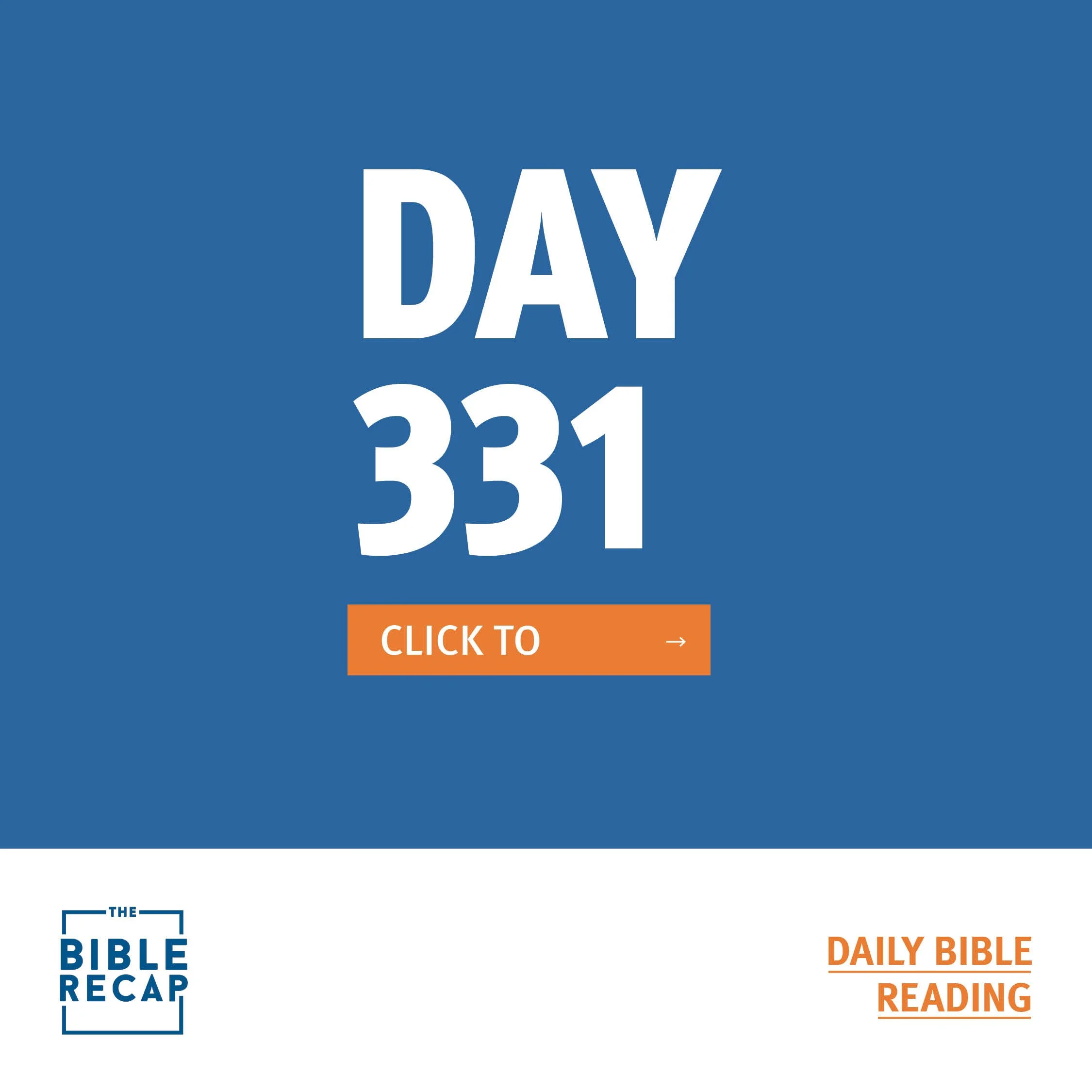 DAY THREE HUNDRED-THIRTY ONE