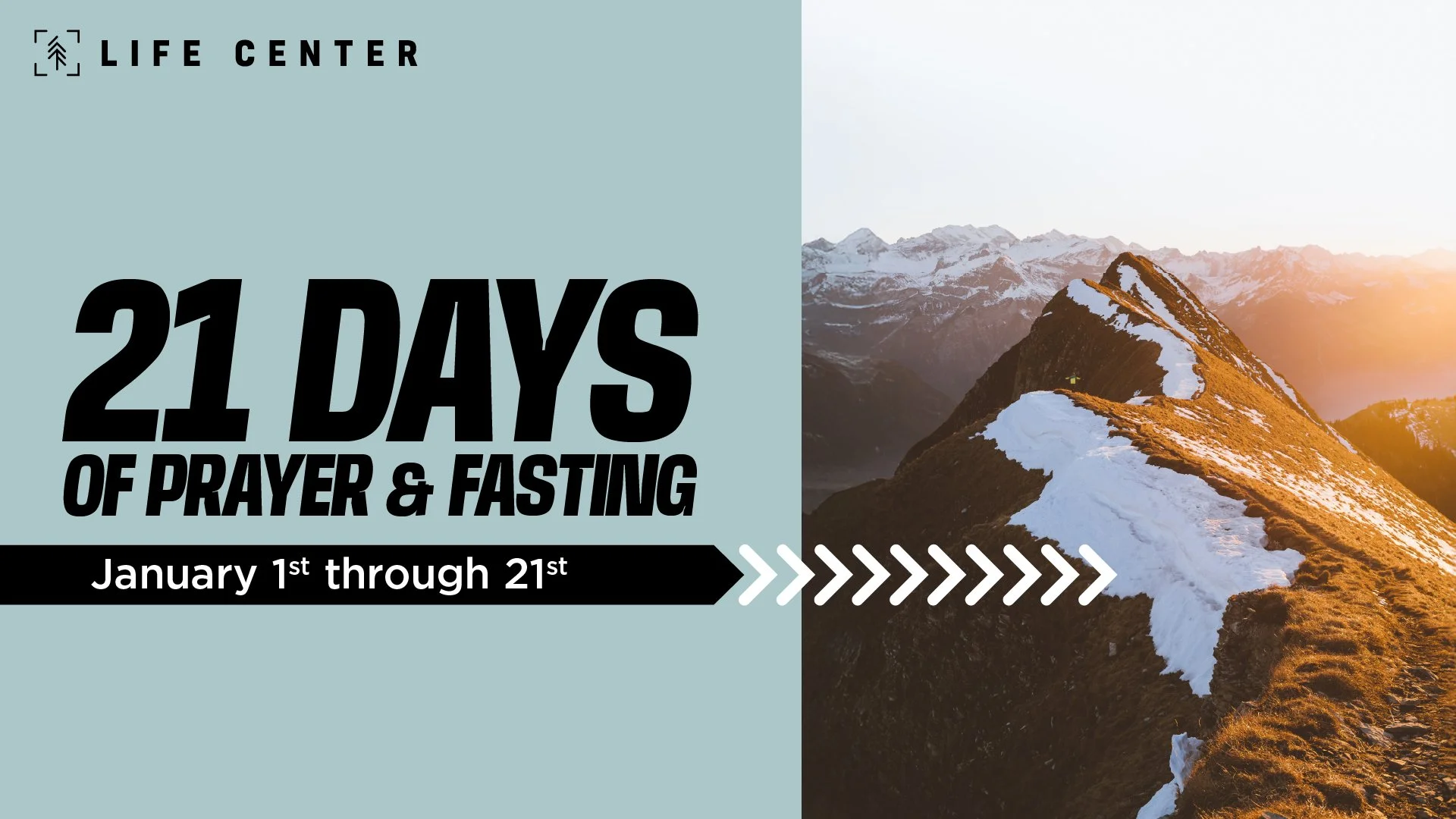 21 DAYS OF PRAYER &amp; FASTING