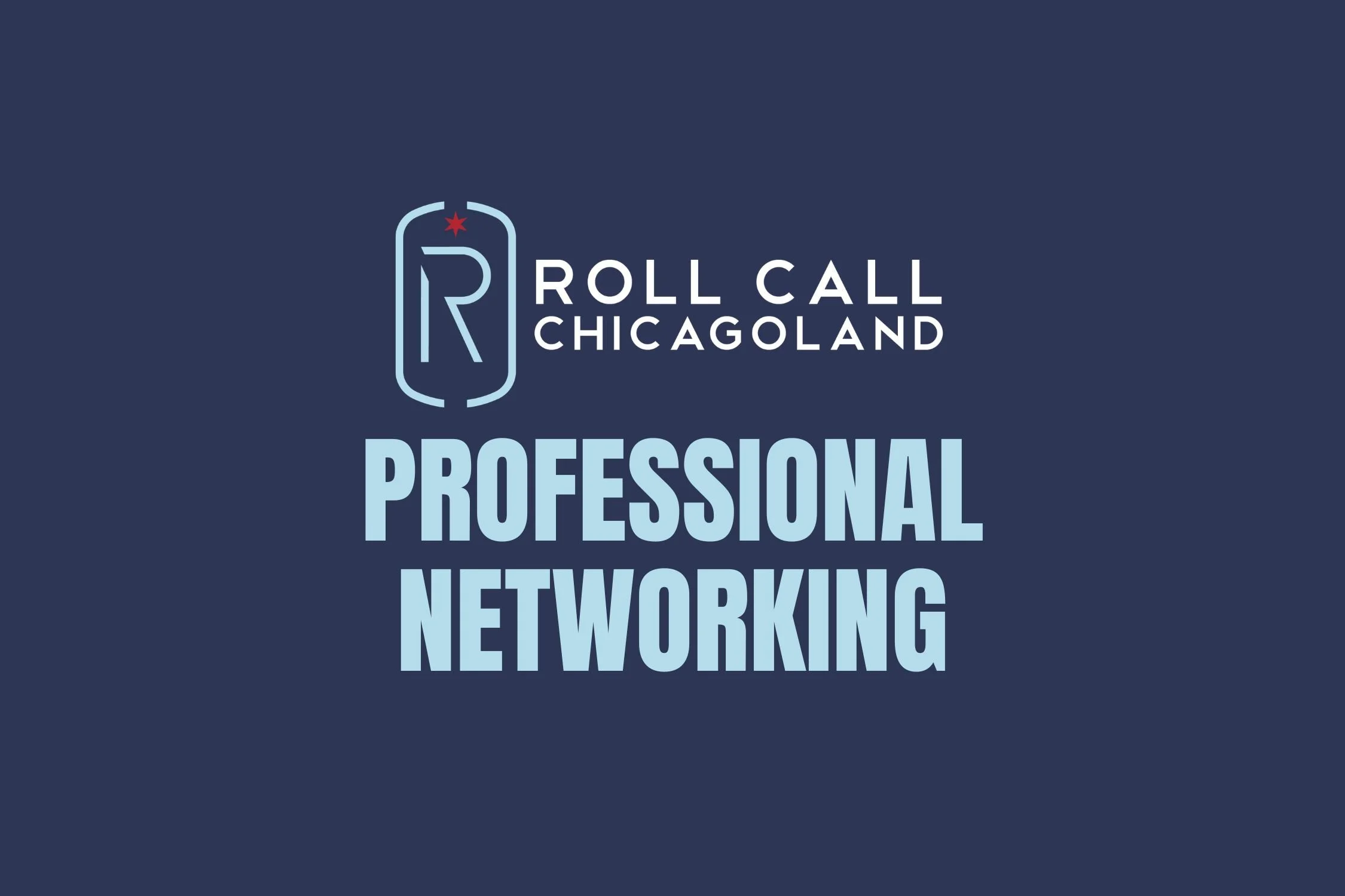Special Professional Networking Event