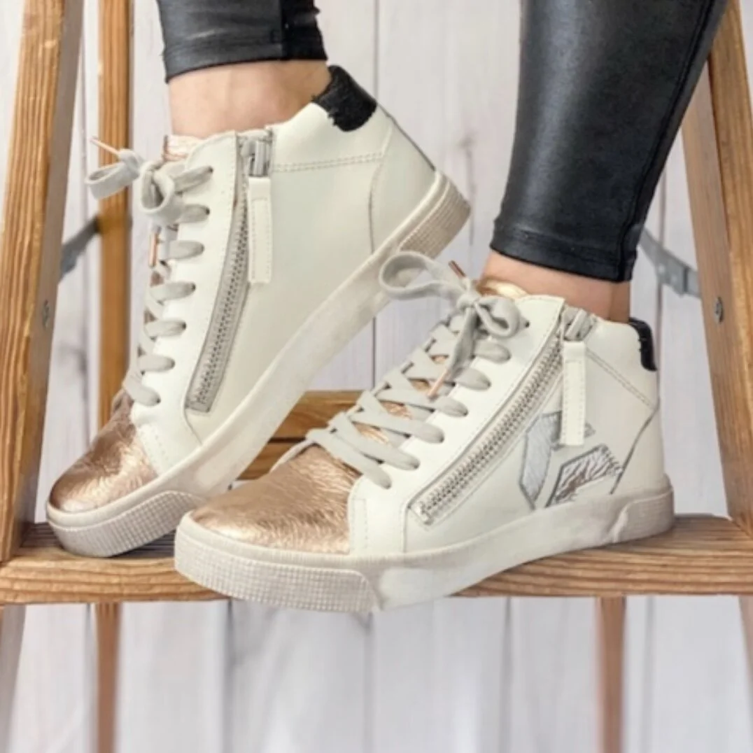 ZONYA LEATHER SNEAKER