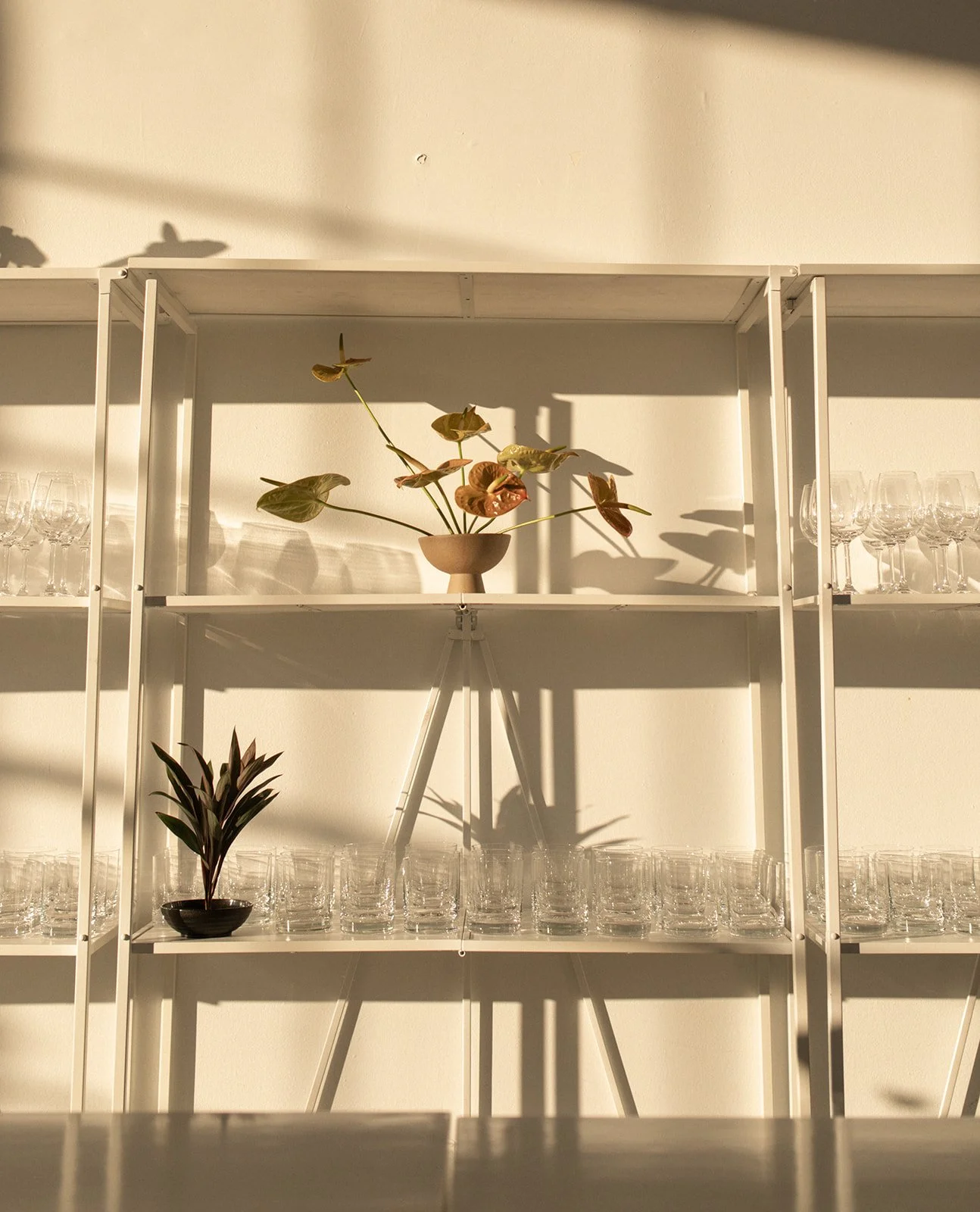 Gallery 308 Modern Minimal Wedding San Francisco Bar Flowers.jpg