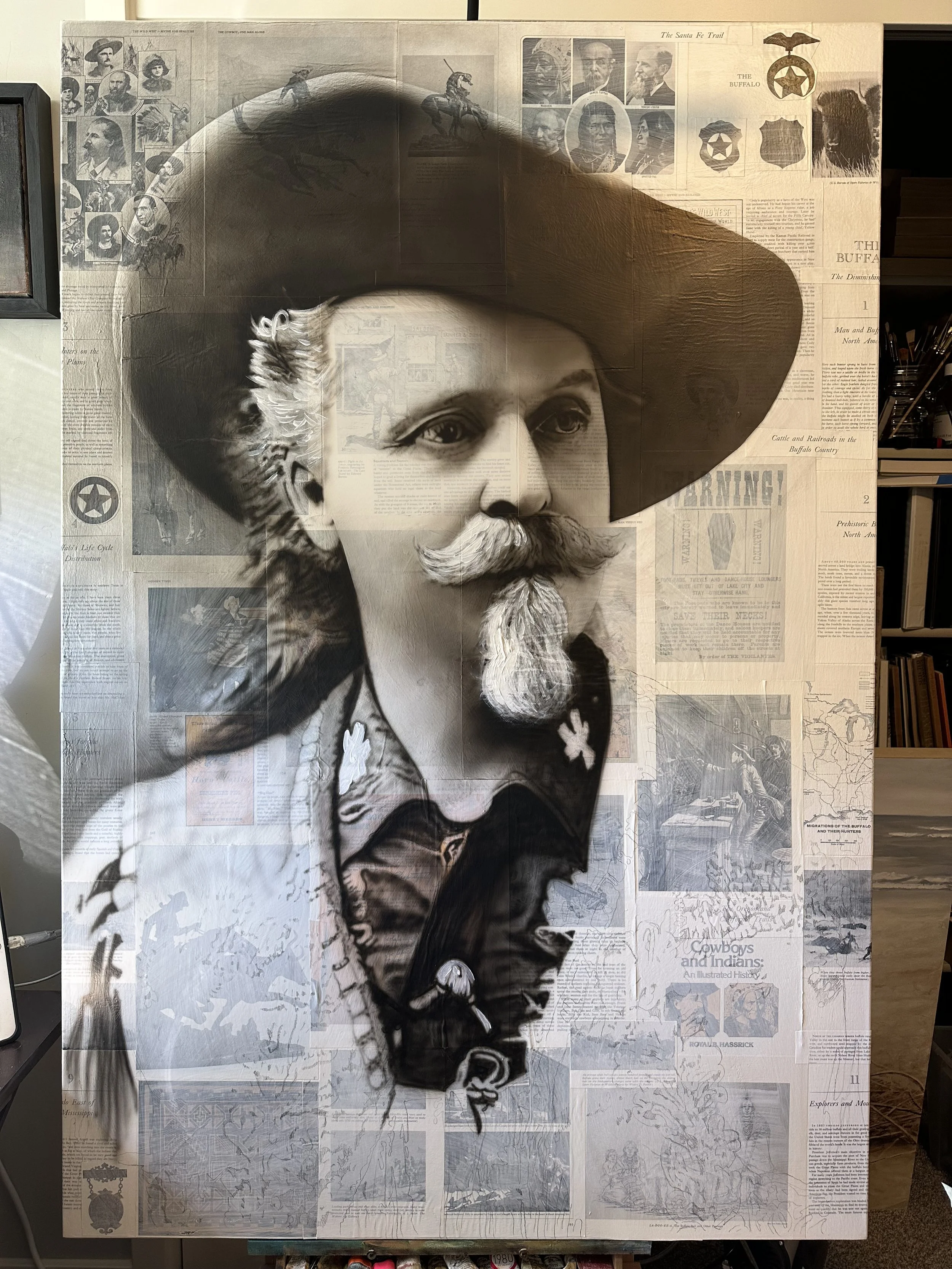  Lots of airbrushing. 