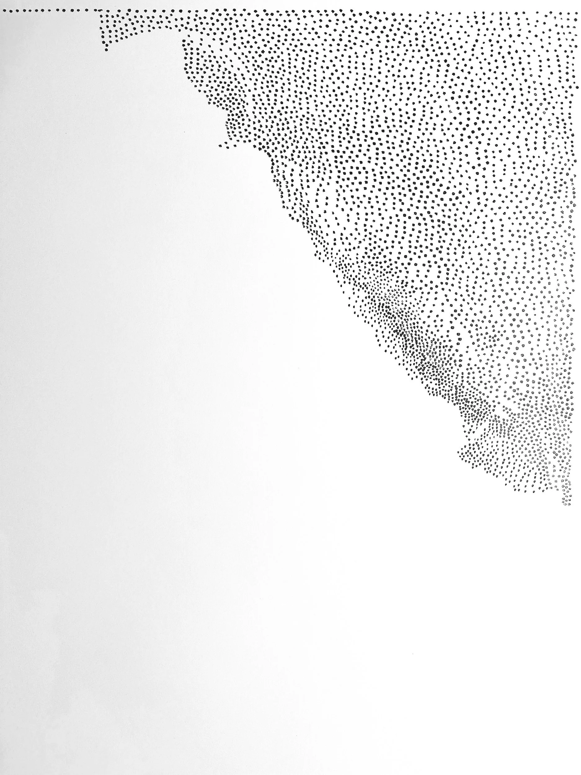  This photo represents several  hours of work. 