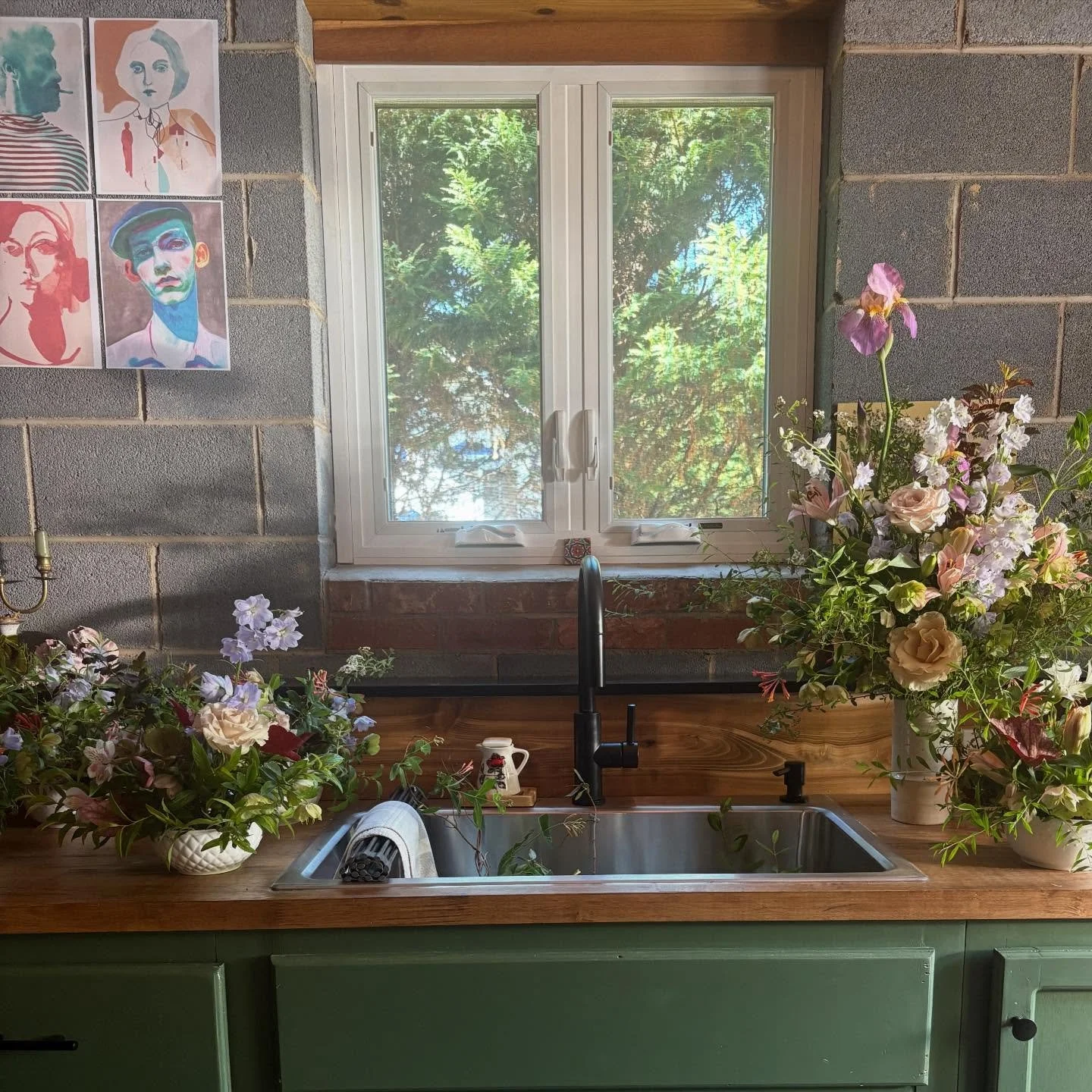 Moments lately.
My studio coming along
Travels and camping
Mr.Wiggles doing his wiggley business
Time with loved ones
Kitchen things