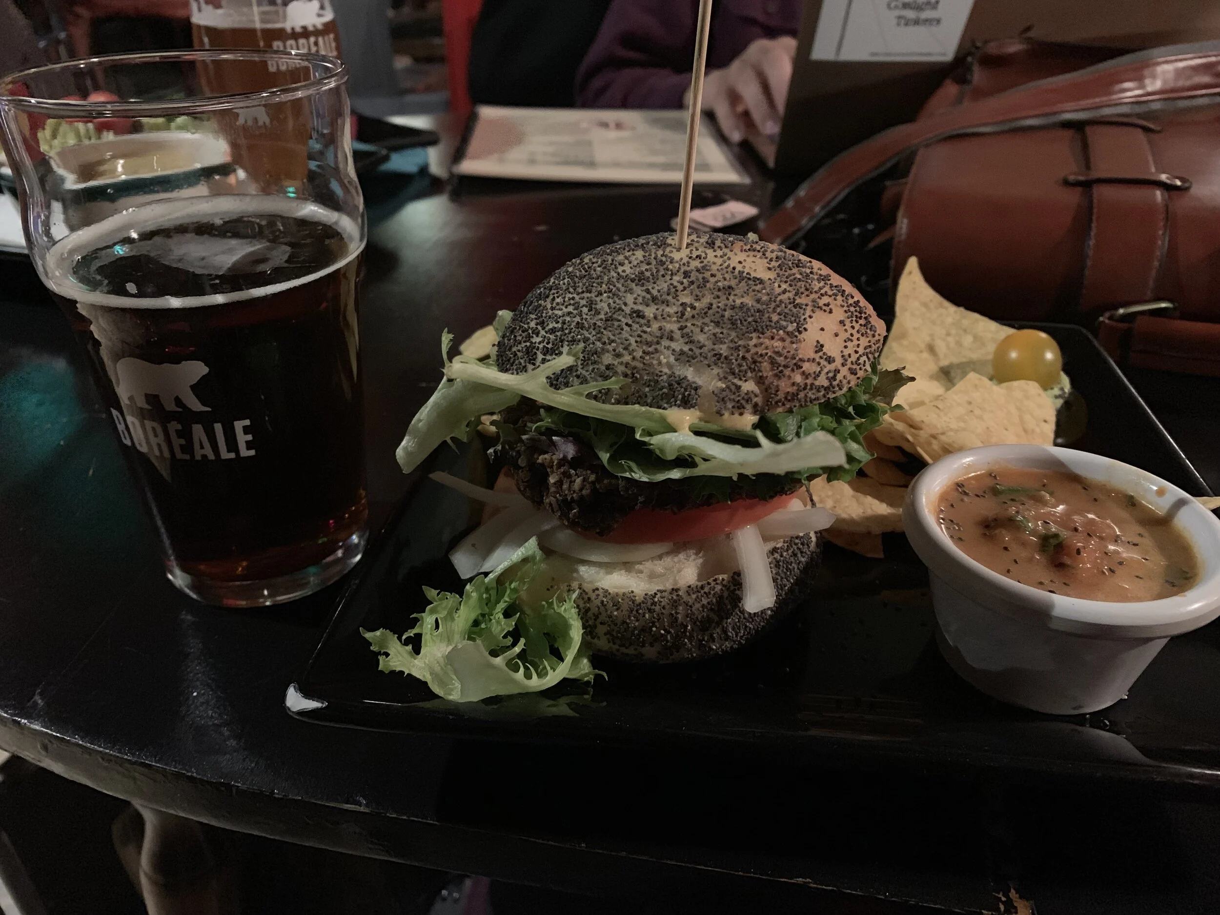 Veggie Burger in Burlingon, VT.jpeg