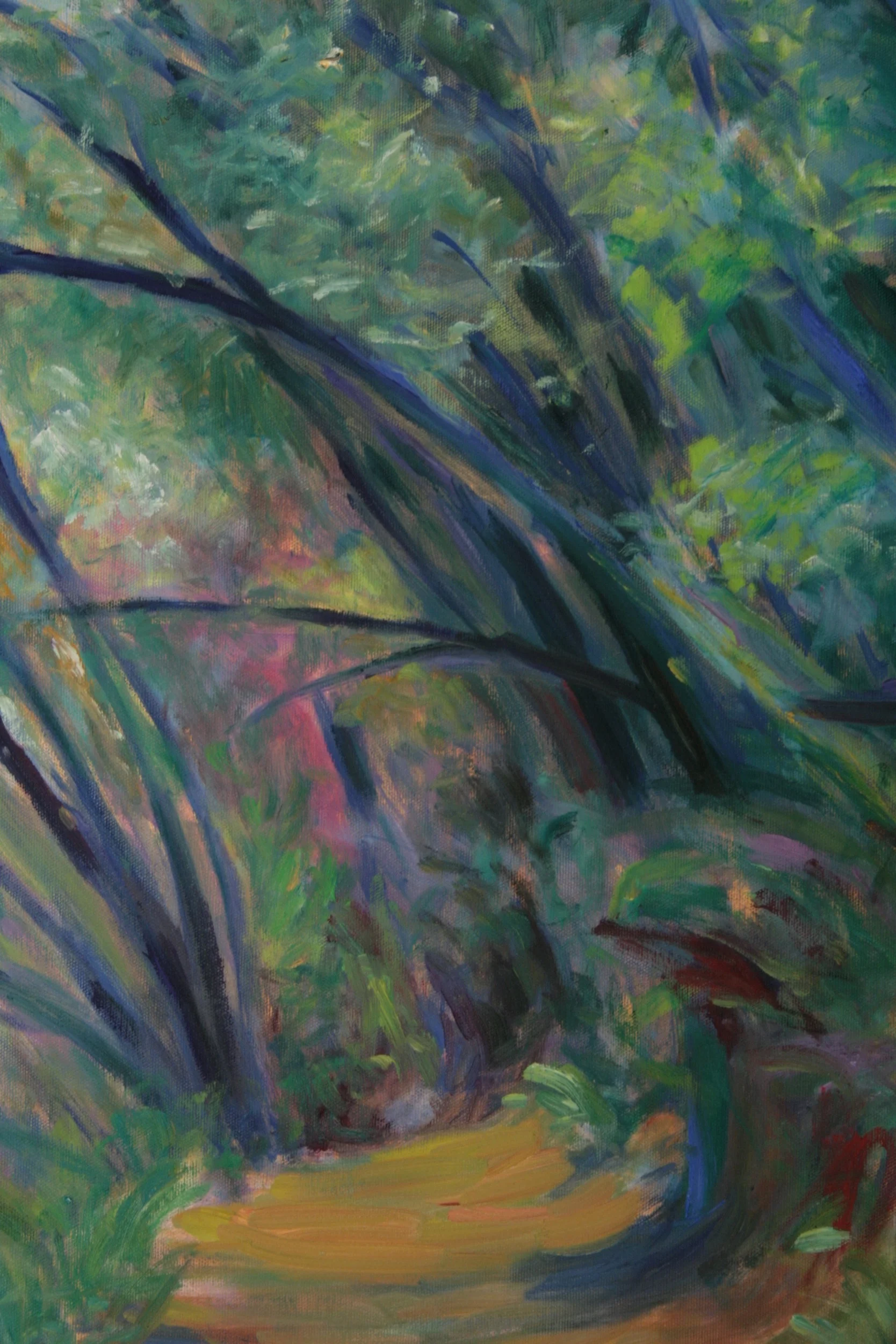 Devils' Gulch Hike oil painting