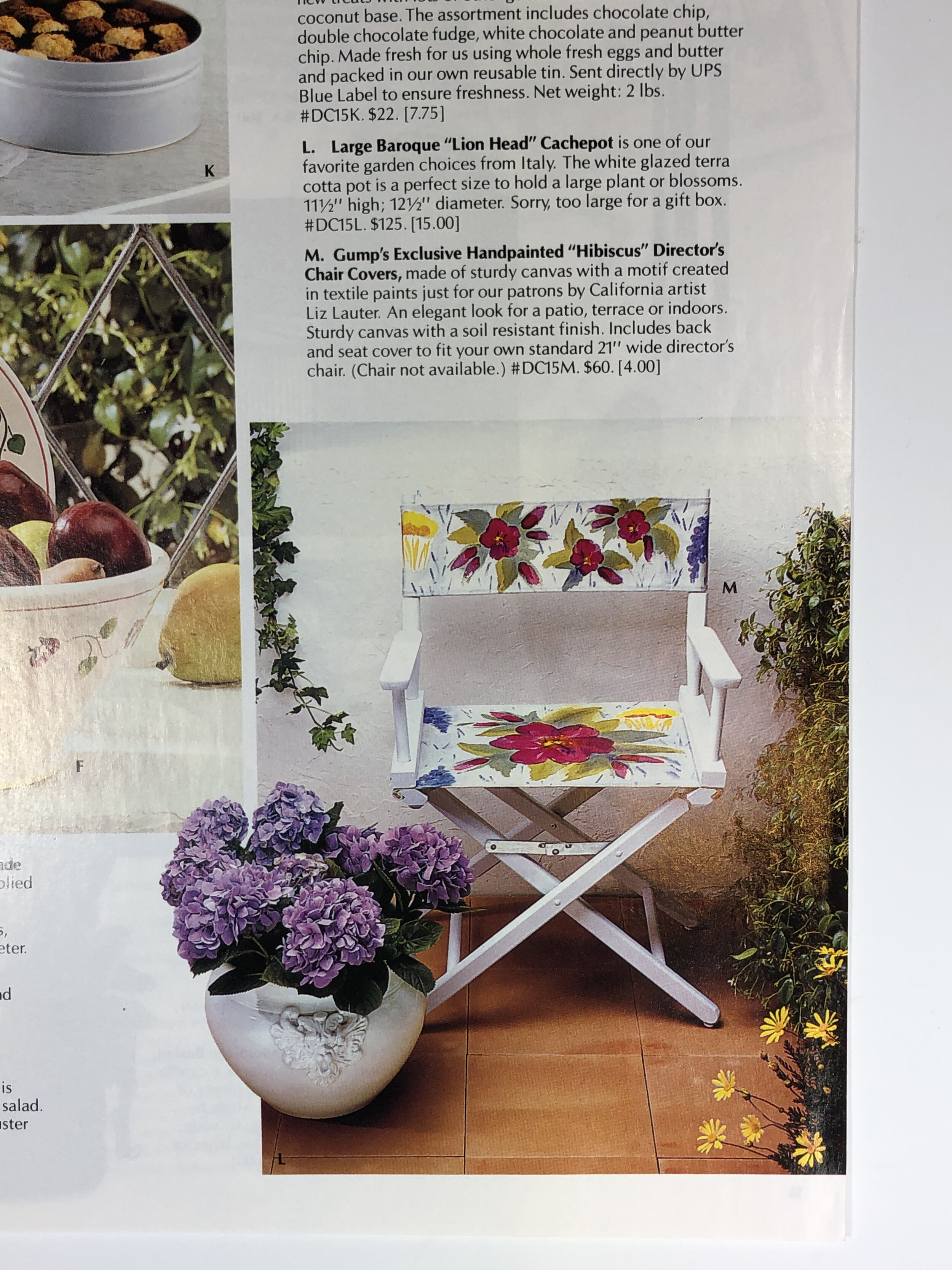 Director chair Hibiscus in Gumps catalog.jpg