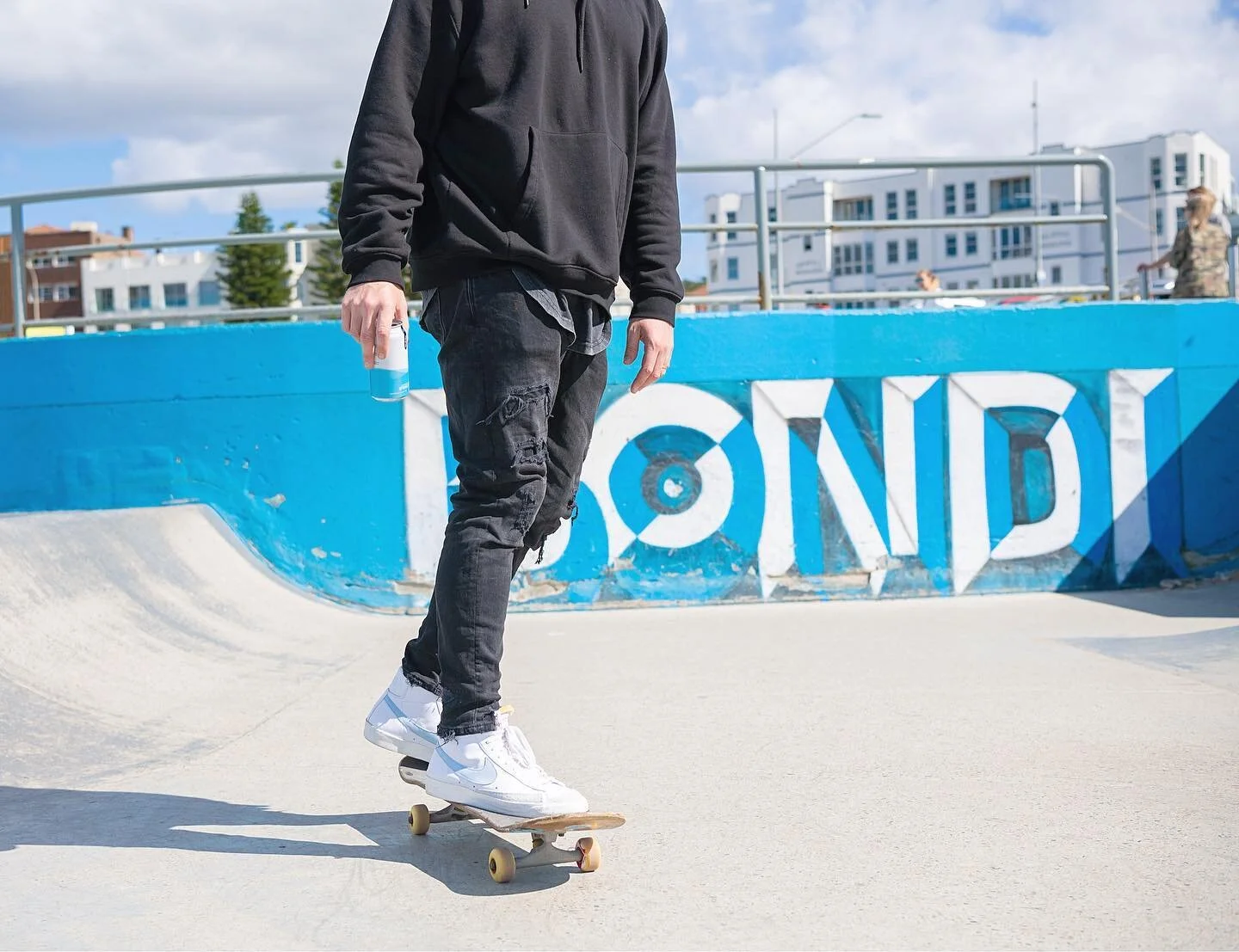 He was a skater boy.
She said, "see you later, plastic..."
.
Close enough 😅
.
#bondibowl