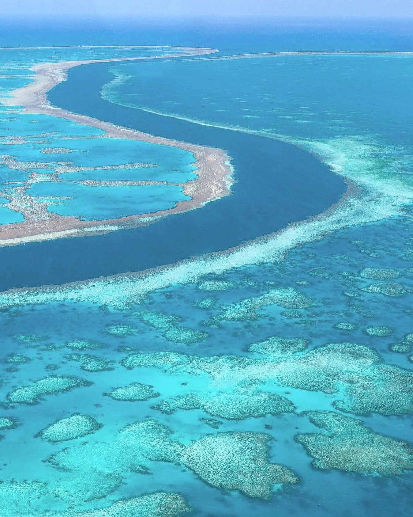 Australia&rsquo;s Great Barrier Reef - home to 10% of the world&rsquo;s coral ecosystem and an area so large it can be seen from space 🌏
.
Our reef is also home to some of the planet&rsquo;s most diverse wildlife at risk of extinction.
.
Thankfully organizations such as @greatbarrierreeffoundation are implementing real solutions to combat the effects of climate change and loss of wildlife nesting areas 🐠🐢🐬 Check they out to learn more!
.
#greatbarrierreef