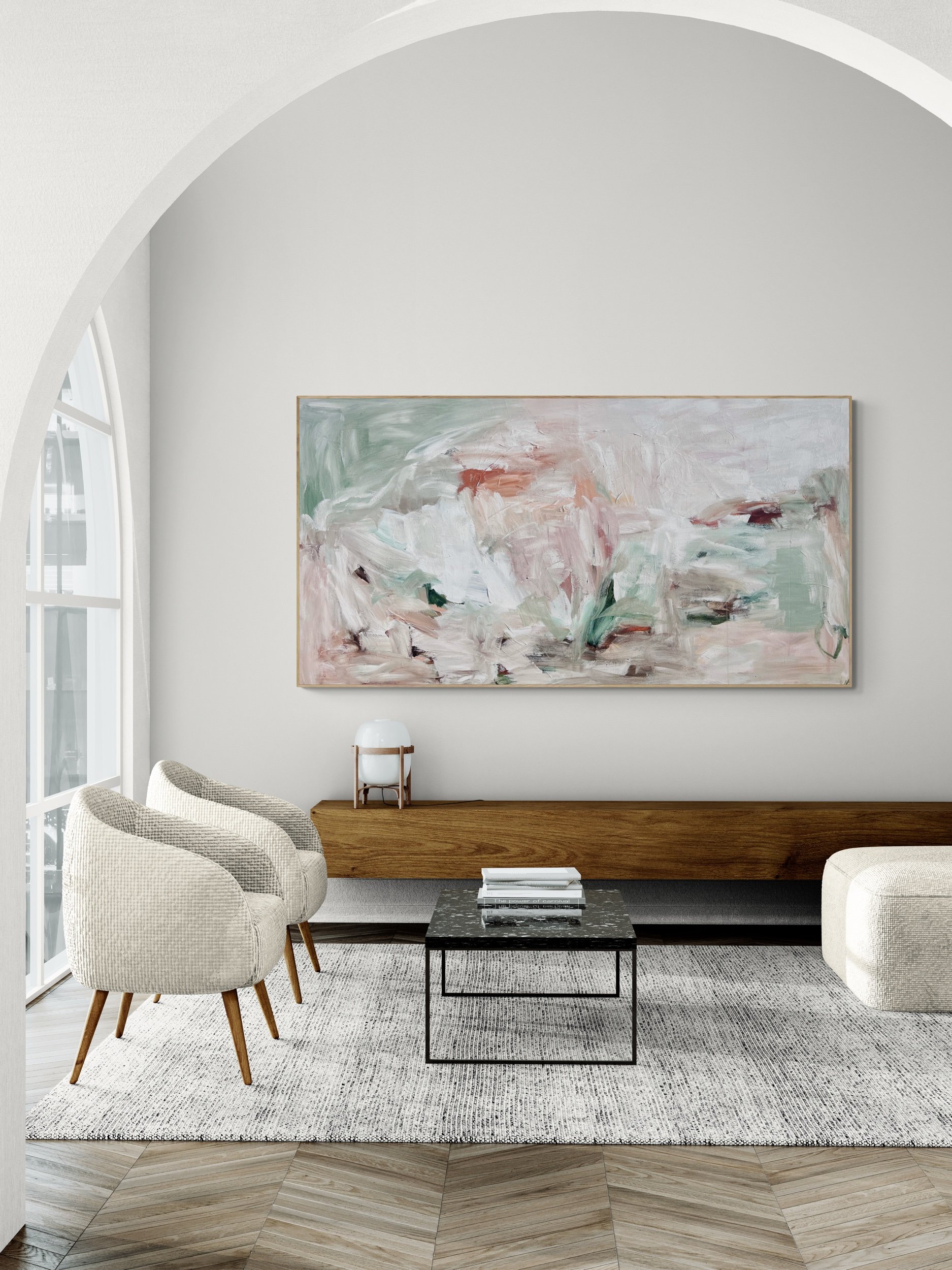 Melodia nr21 - 201×104cm/ 79”x40“