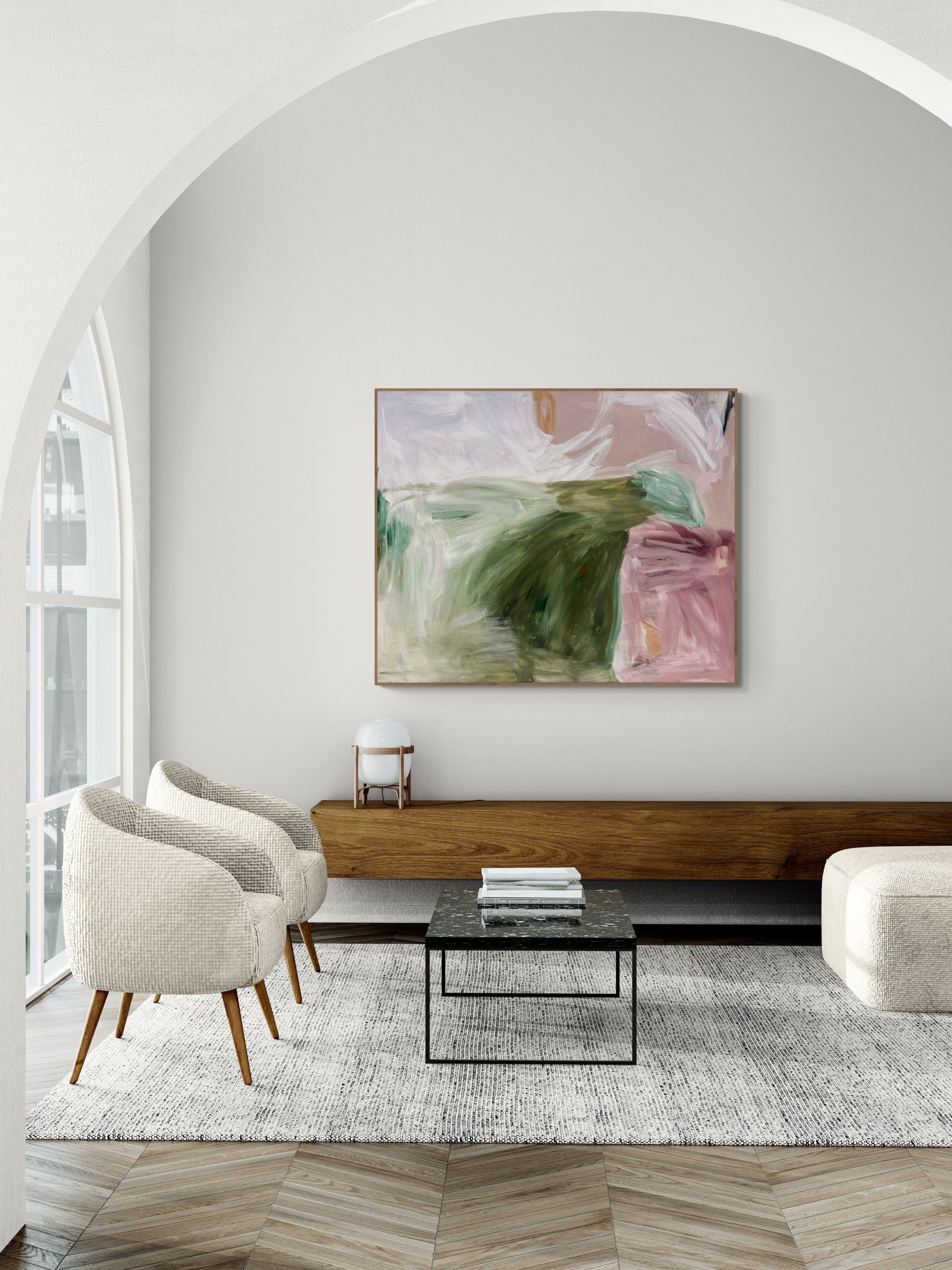A whole life ahead - 110x90cm/43”x35”