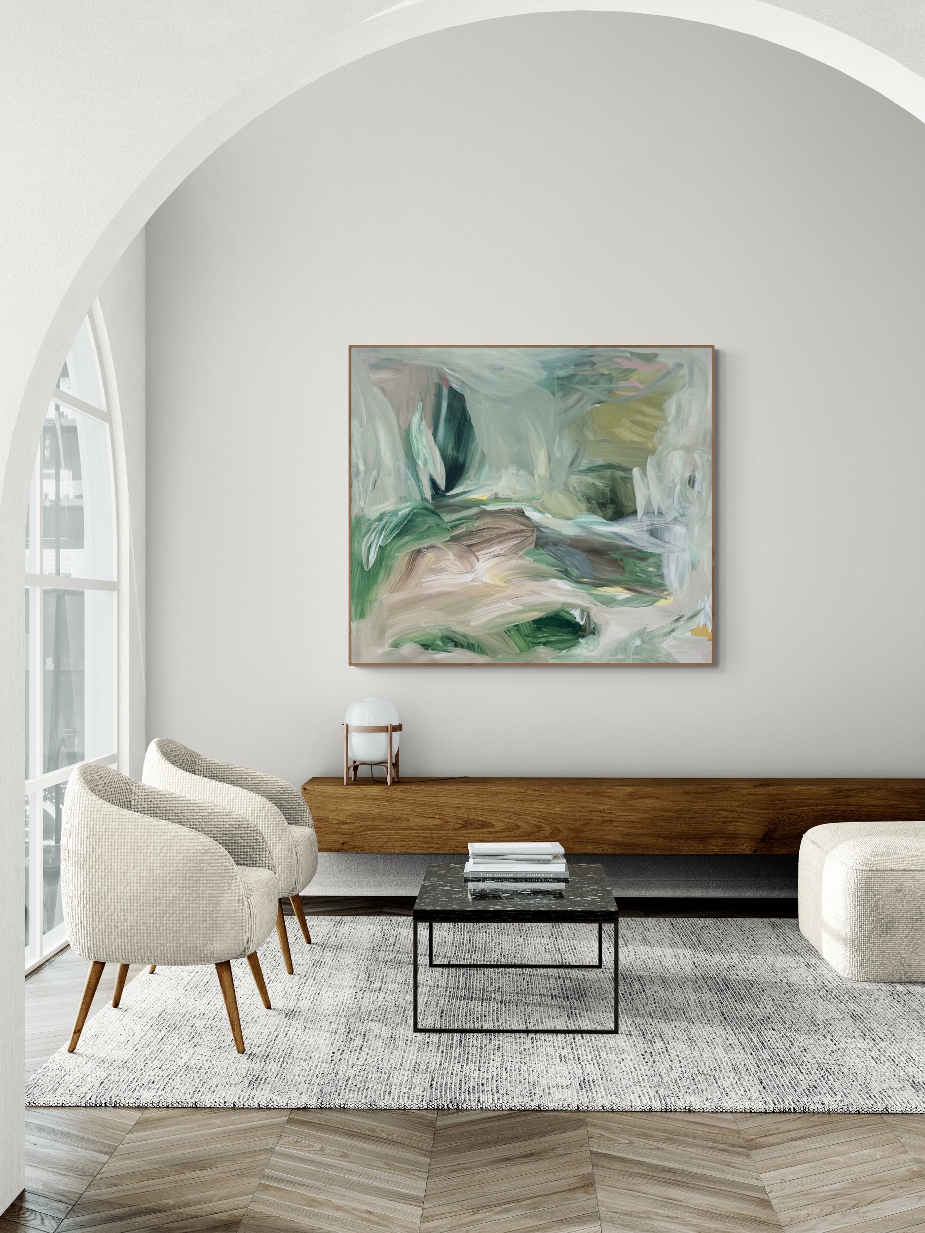 Immersed - 101×90cm/ 39”x35“