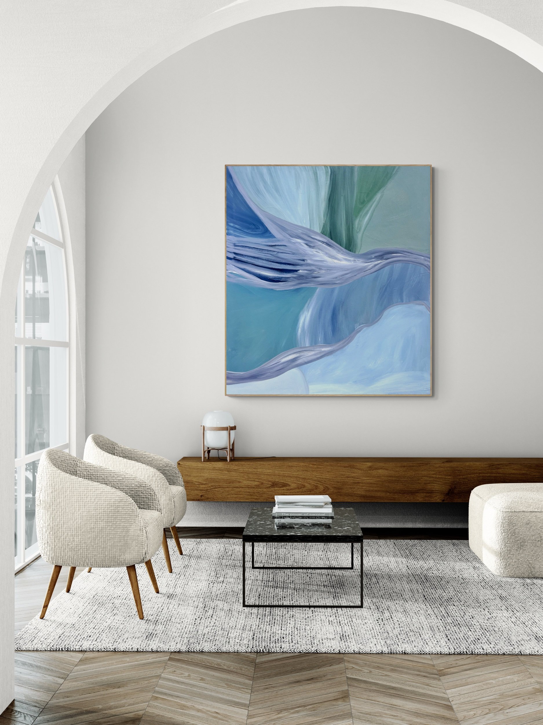 Skyfall - 107x96cm/42”x37“