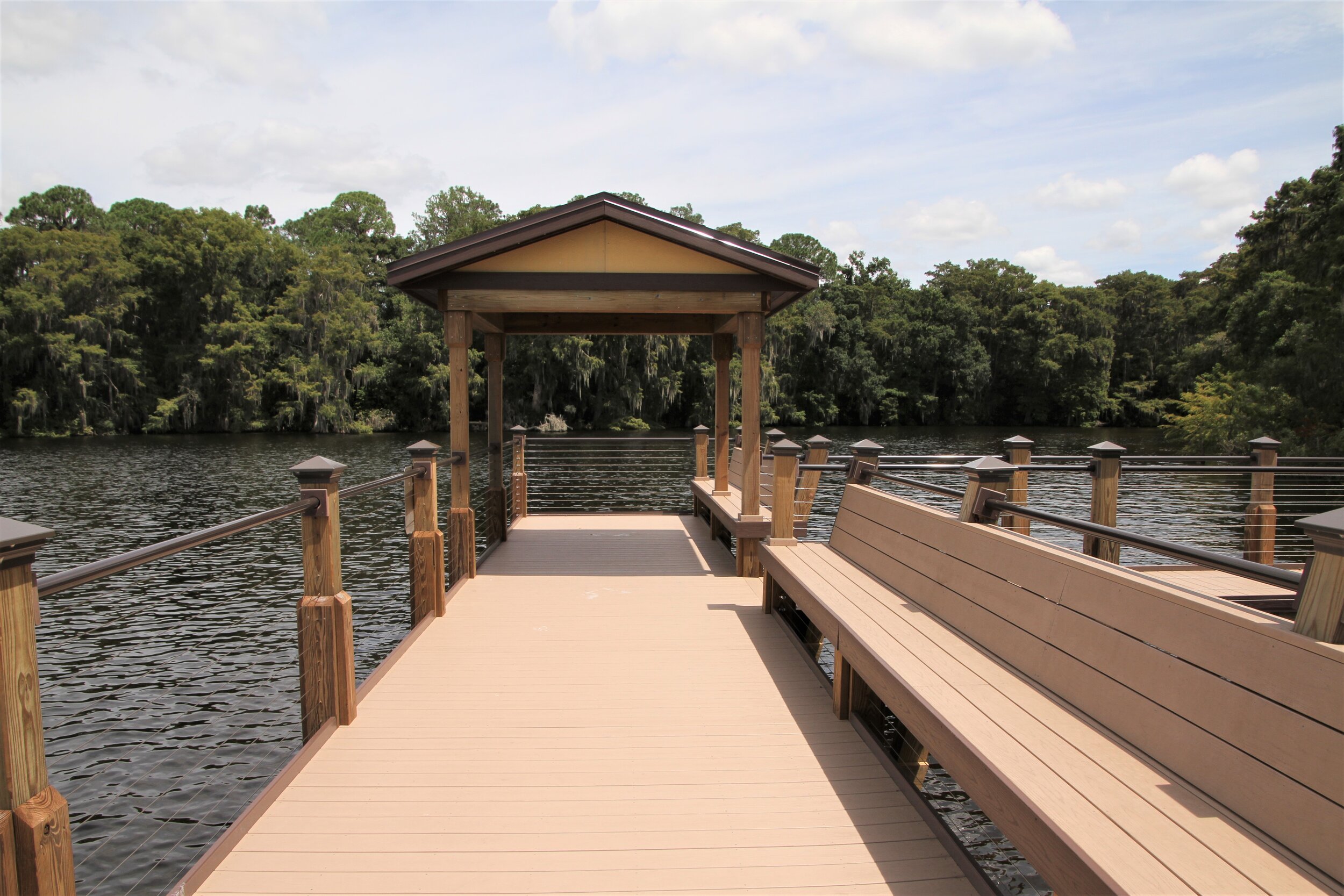Dock Overlooking the Lake