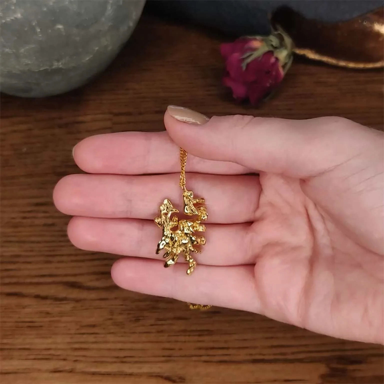Dragon Chinese Zodiac Necklace 