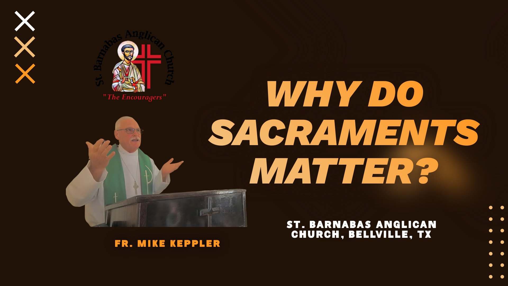 The Sacred Still Speaks: Sacramental Life in Christ