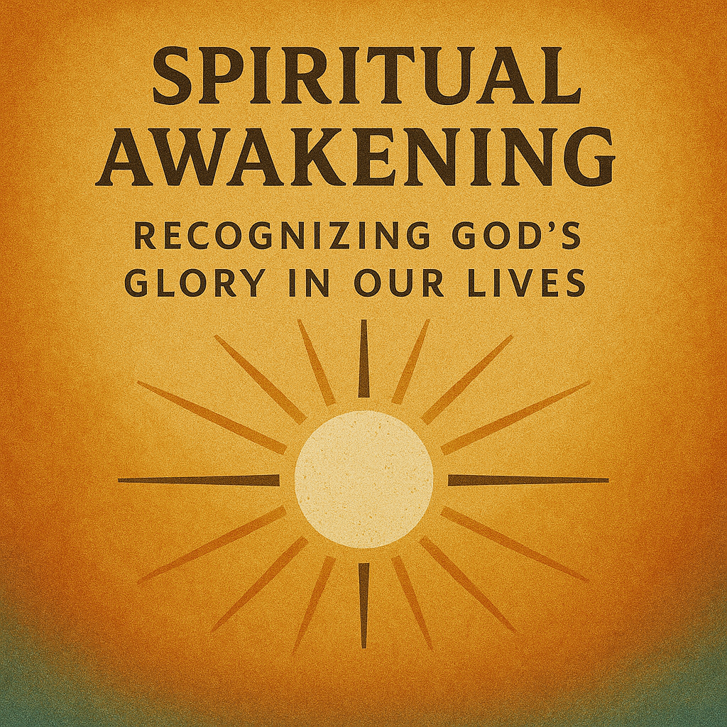 Spiritual Awakening: Recognizing God's Glory in Our Lives