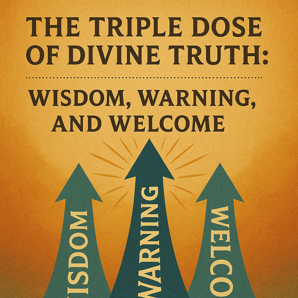 The Triple Dose of Divine Truth: Wisdom, Warning, and Welcome