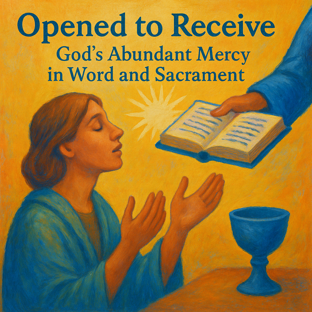 "Opened to Receive: God's Abundant Mercy in Word and Sacrament"
