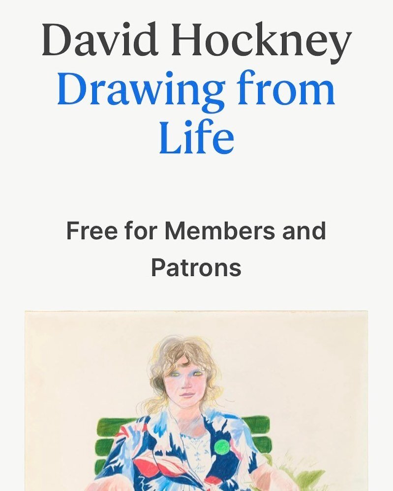 Saw this. Is great. Well worth a visit. Don&rsquo;t know much bout #Hockney but got some very cool work here. There&rsquo;s one particular portrait of &lsquo;Celia&rsquo; that thought was absolute quality. Styles(ish) stuff #nationalportraitgallery #