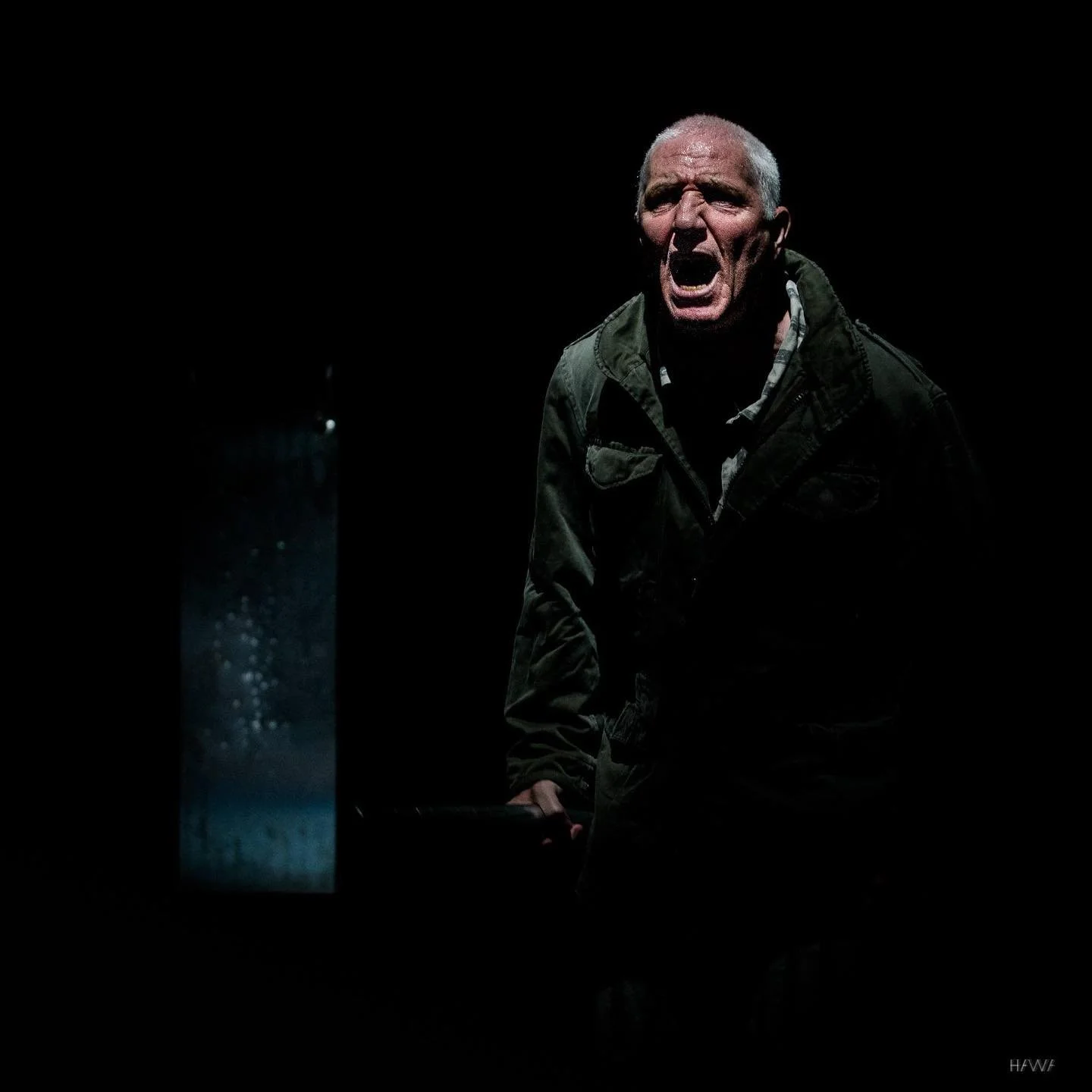 Thanks for all the cool birthday wishes yesterday. Much appreciated. This was actually my birthday face as was away doing our Auschwitz play Ashes to Ashes before home to curry and beers. Must be getting on a bit as after screaming shouting and hitti