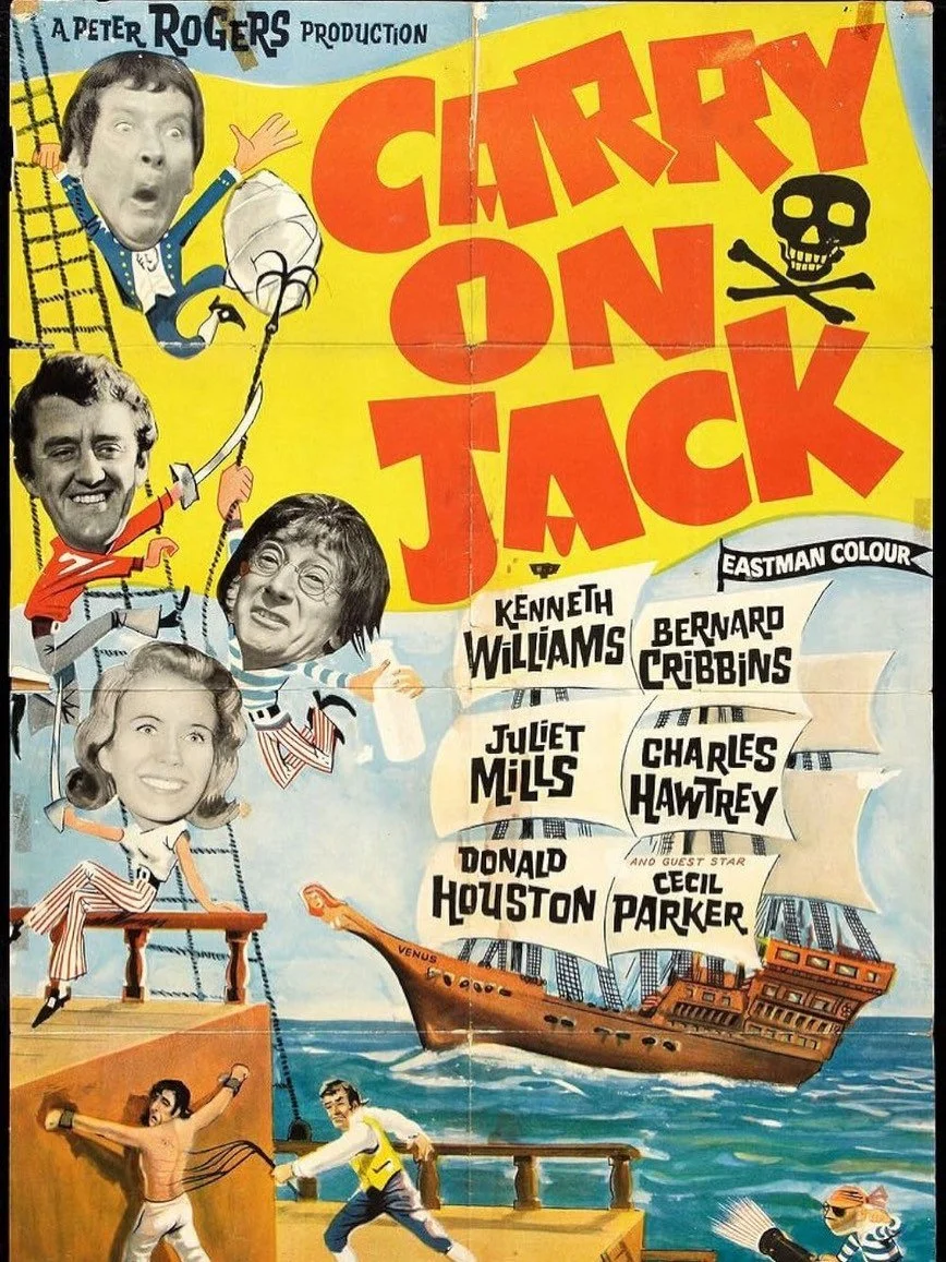 Was stuck somewhere yesterday. Did afternoon evening classic movies binge. Started with &lsquo;Carry on Jack&rsquo; (a lesser known but very solid addition to the &lsquo;Carry On&rsquo; series). On to &lsquo;Carry on Abroad&rsquo; (a true heavyweight