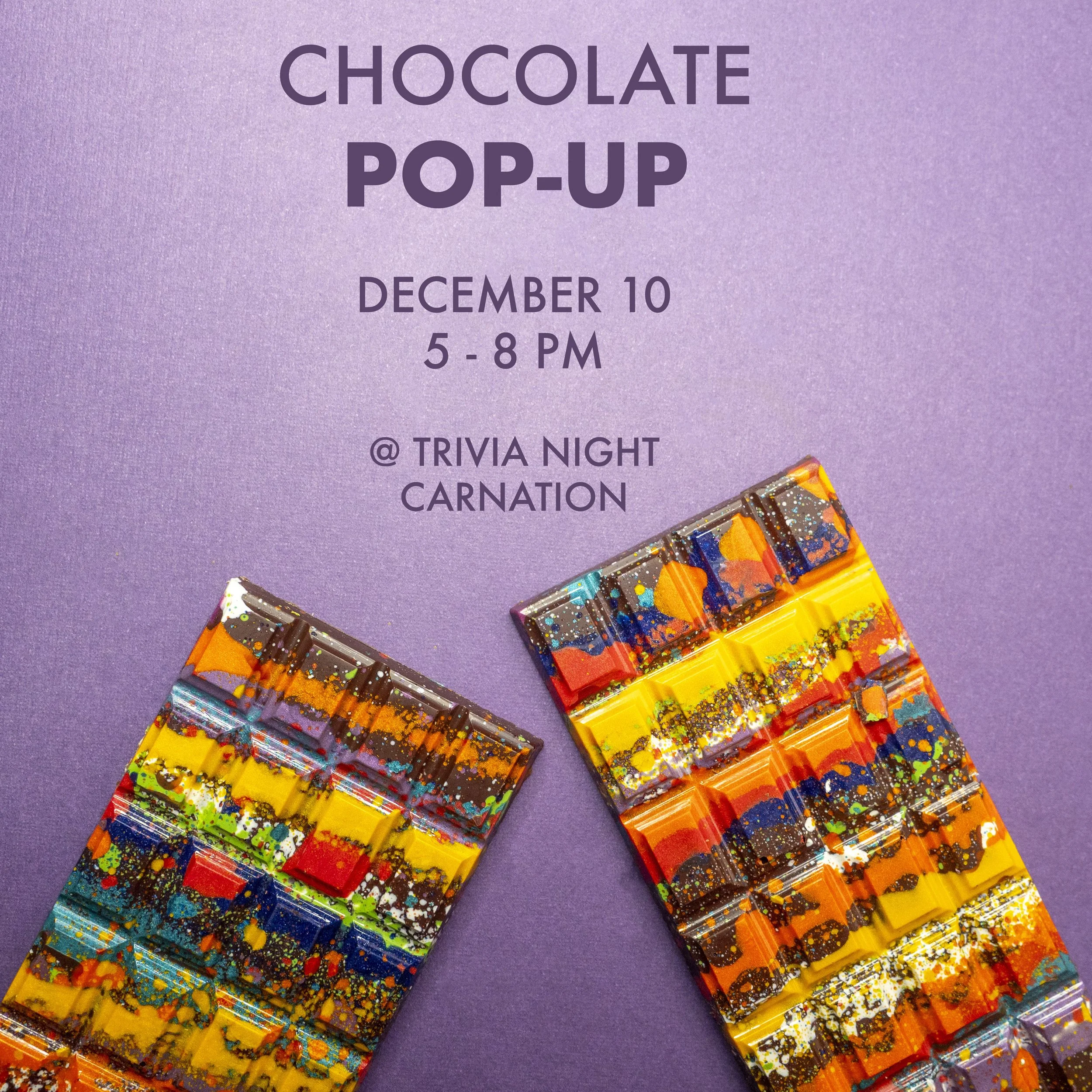 Chocolate Pop Up @ Trivia Night in Carnation at Big Block Brewing 