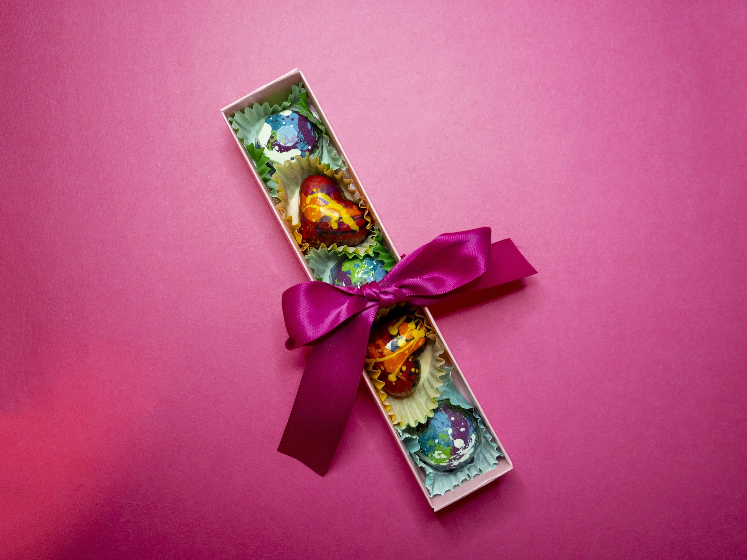 chocolate bon bons - peanut and hazelnut