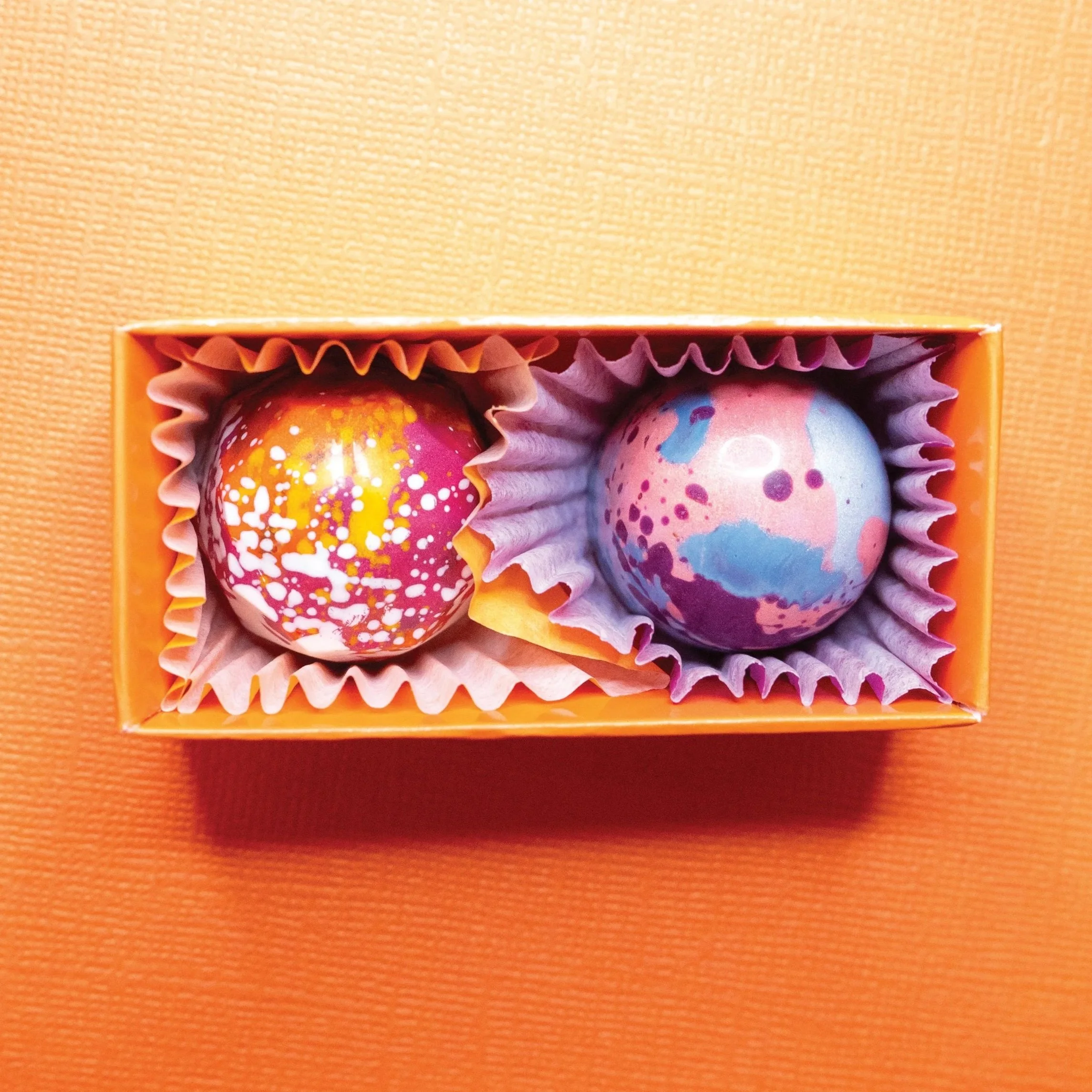 2 piece box - hazelnut and chai