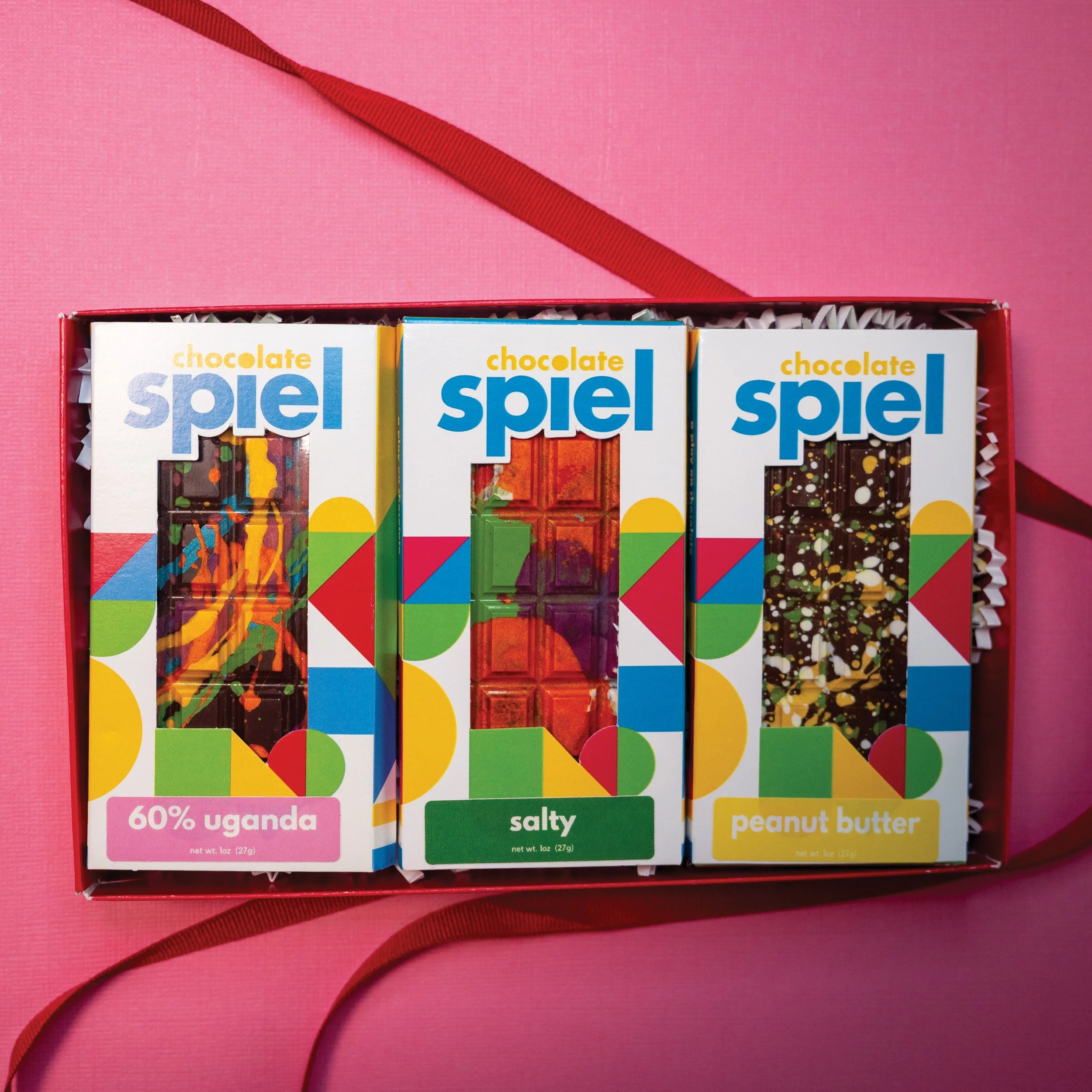 build your own chocolate bar gift box - pick 3 bars